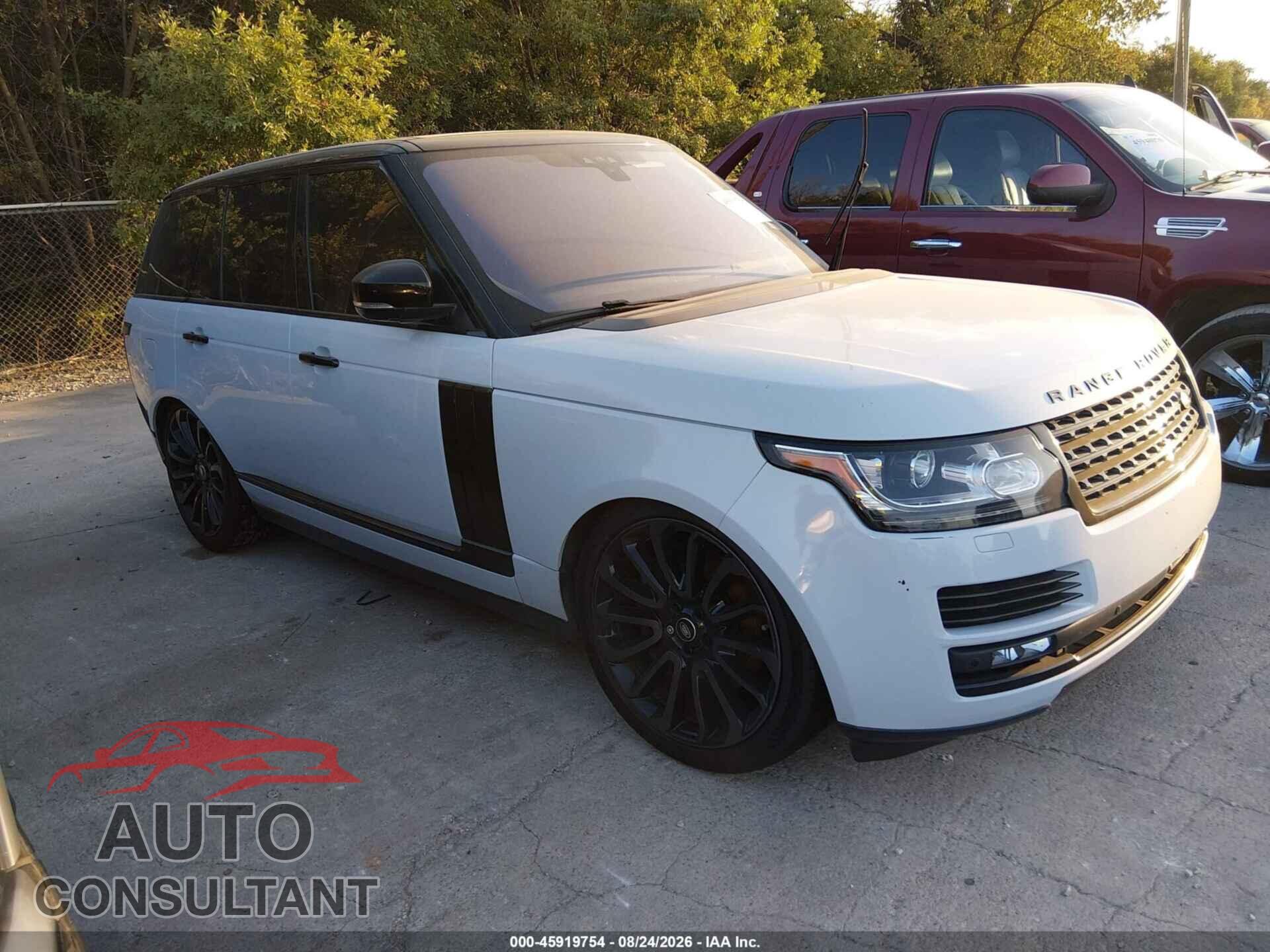 LAND ROVER RANGE ROVER 2017 - SALGS2FE8HA323766