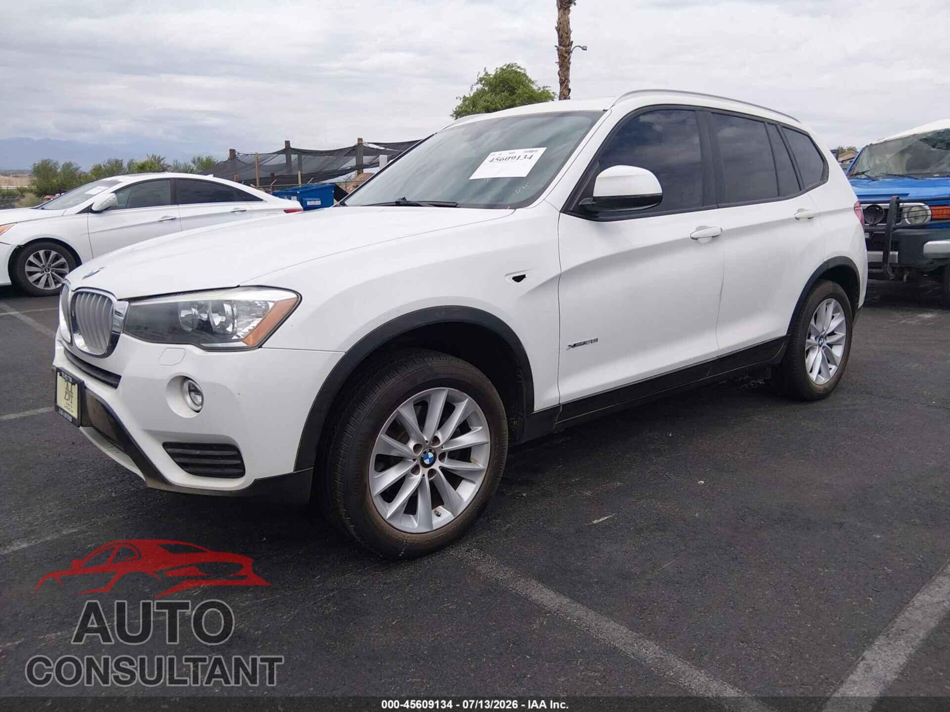 BMW X3 2017 - 5UXWX9C35H0T22885