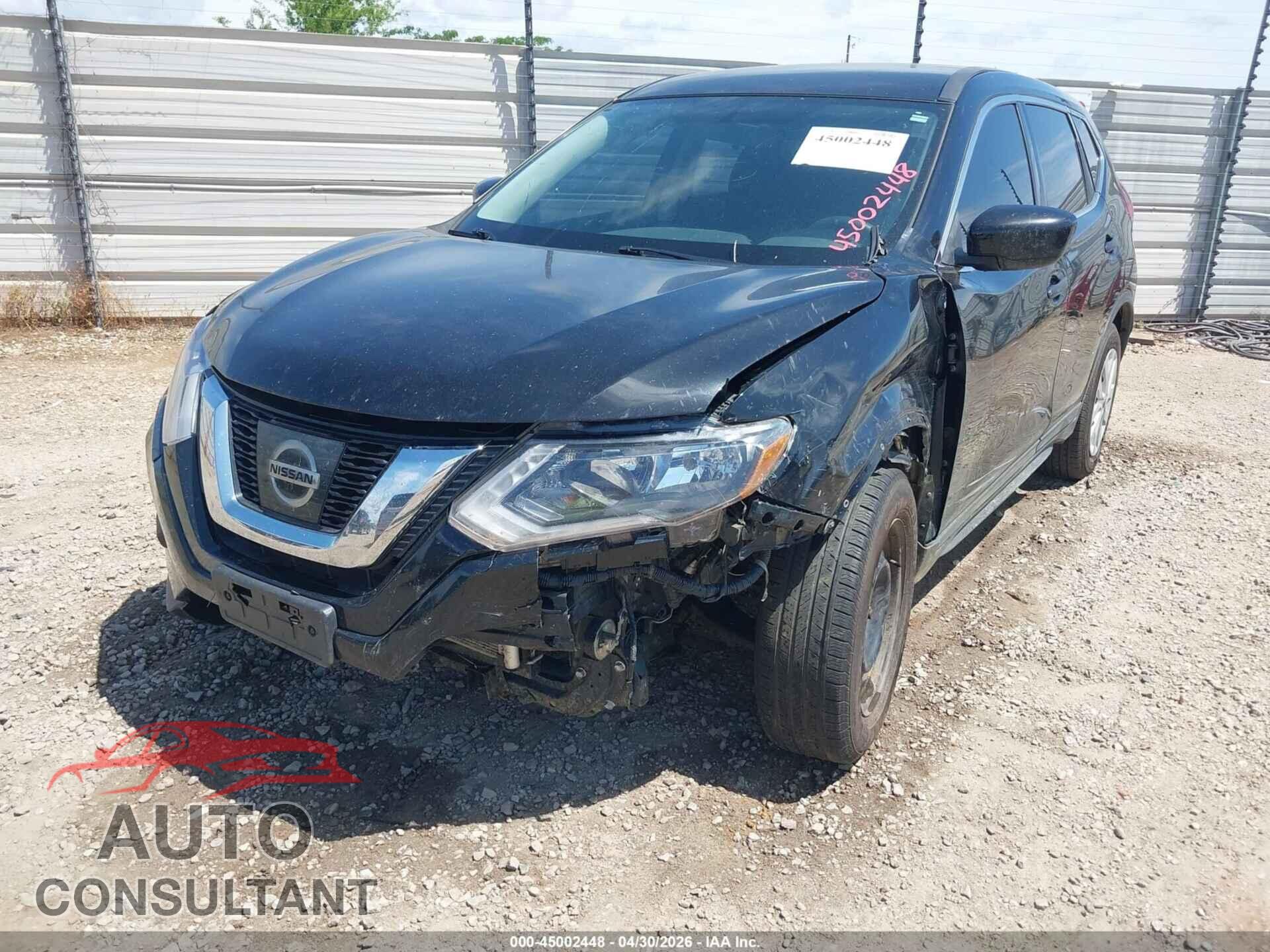 NISSAN ROGUE 2017 - KNMAT2MT3HP608433