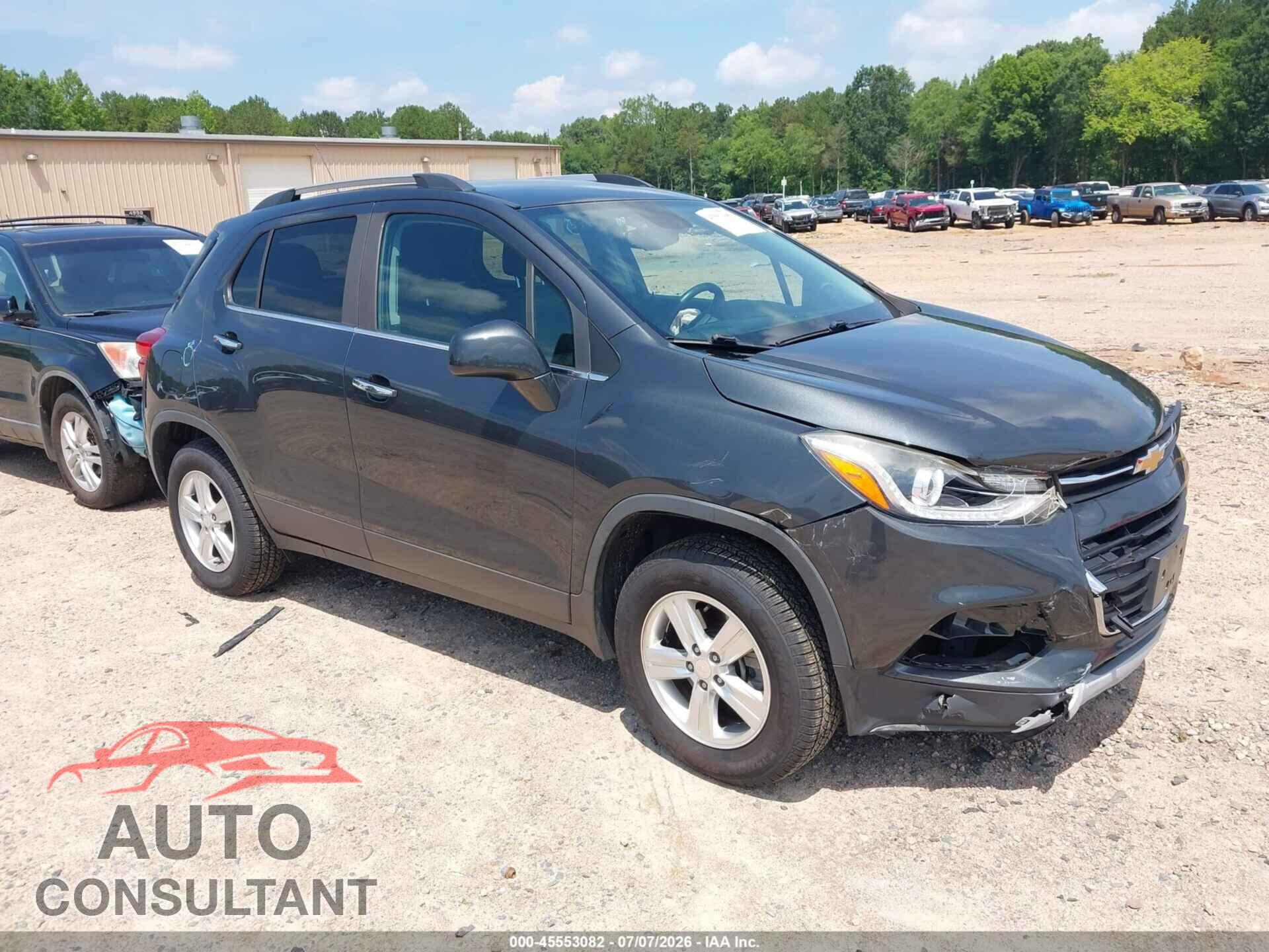 CHEVROLET TRAX 2017 - 3GNCJPSB3HL195552