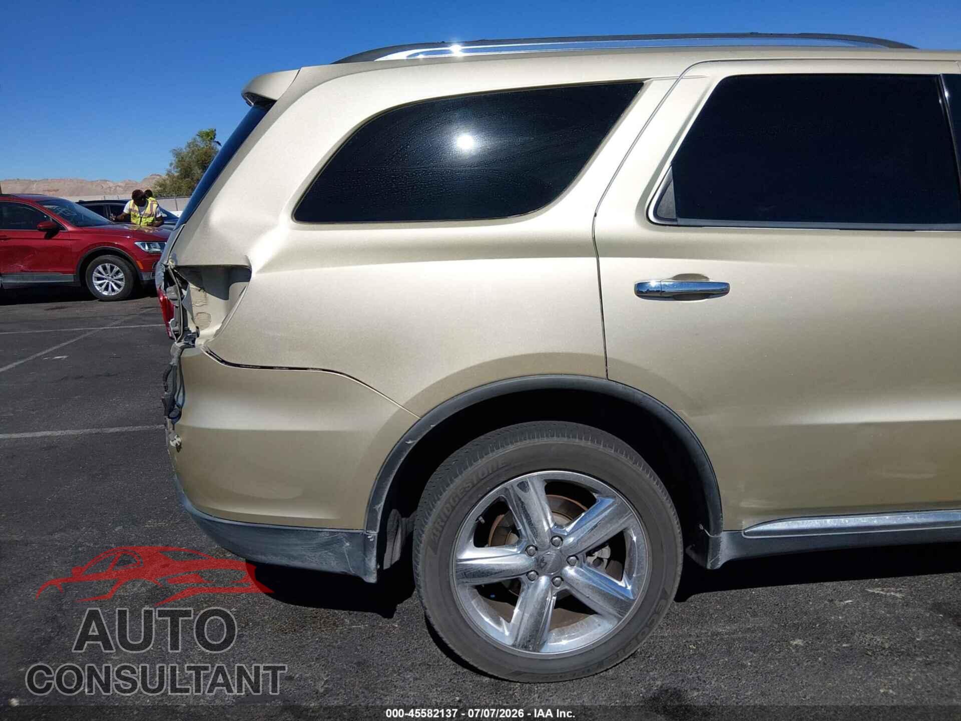 DODGE DURANGO 2011 - 1D4SD5GT8BC592861