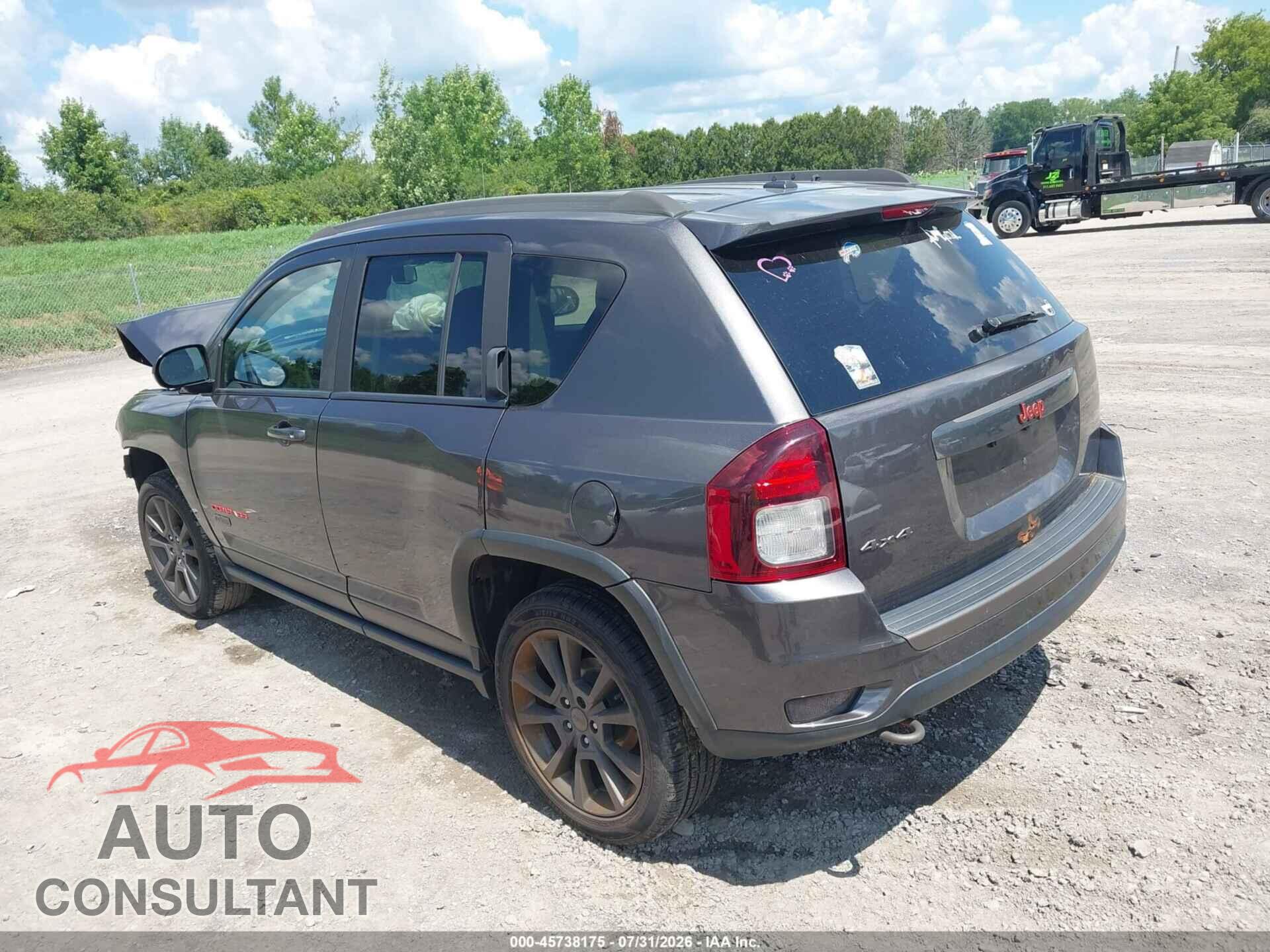JEEP COMPASS 2016 - 1C4NJDBB8GD730654