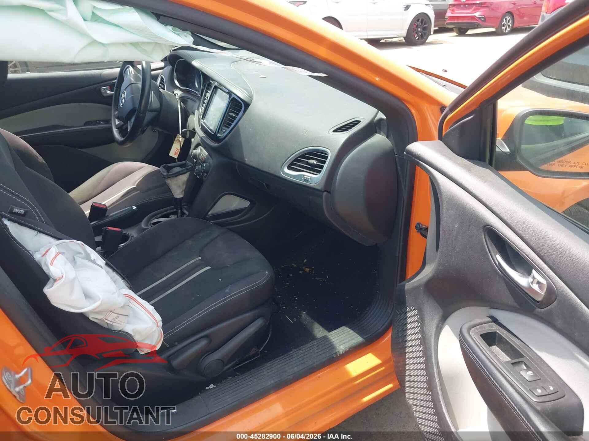 DODGE DART 2014 - 1C3CDFBB7ED858024