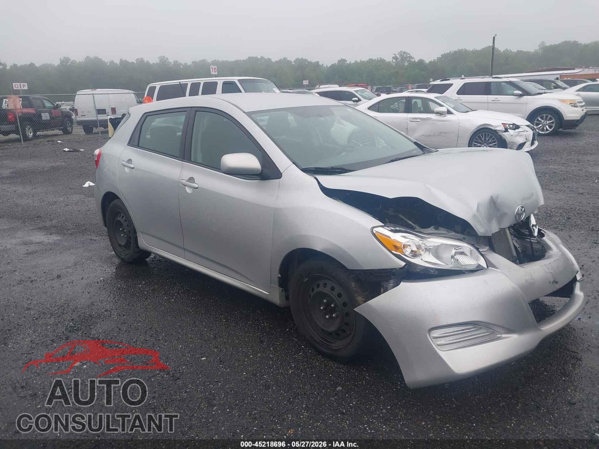 TOYOTA MATRIX 2009 - 2T1KU40E79C094218