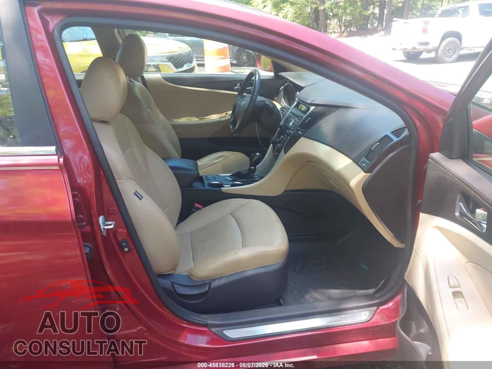 HYUNDAI SONATA 2012 - 5NPEC4AC1CH343727