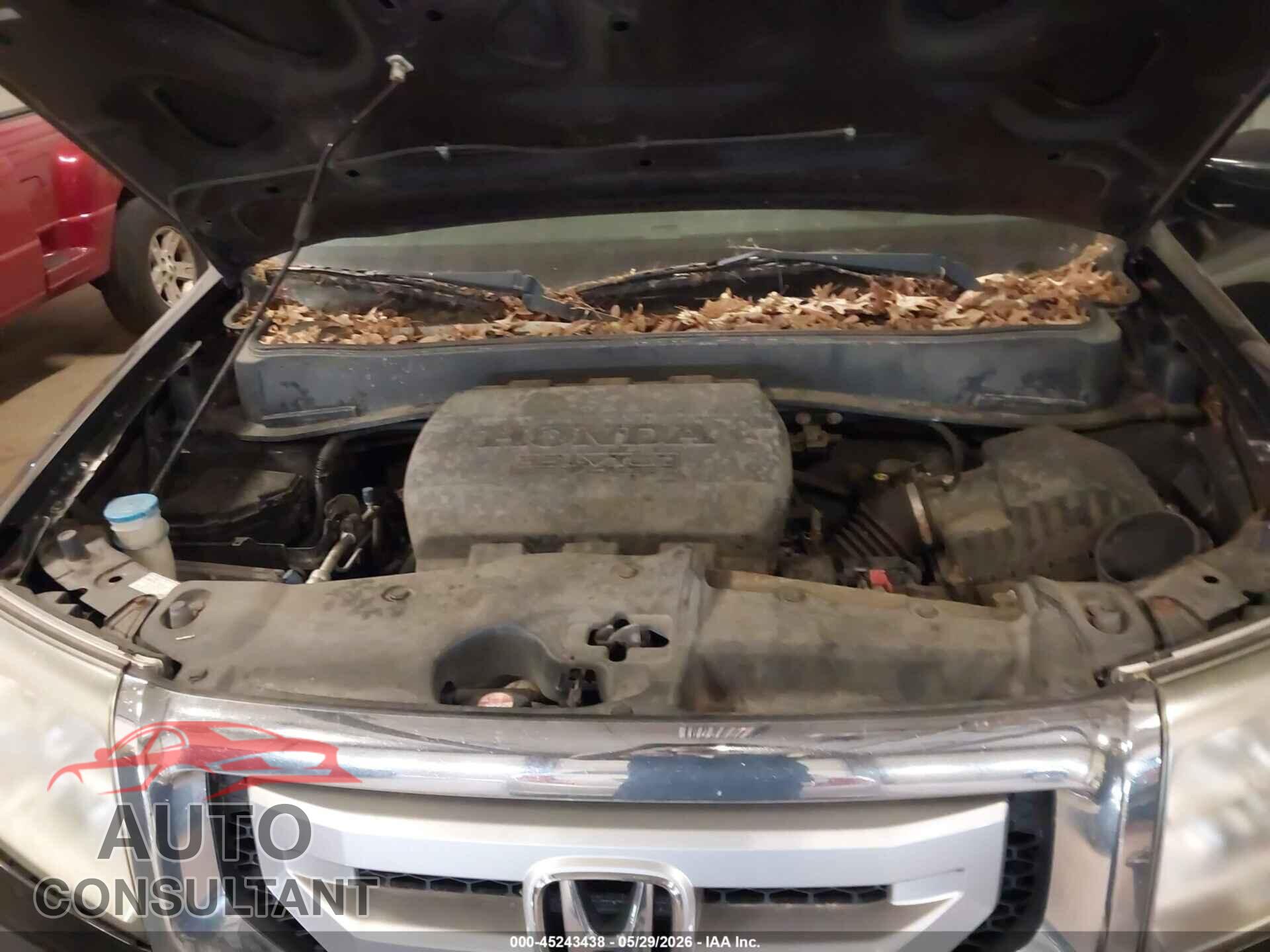 HONDA PILOT 2011 - 5FNYF4H98BB017547