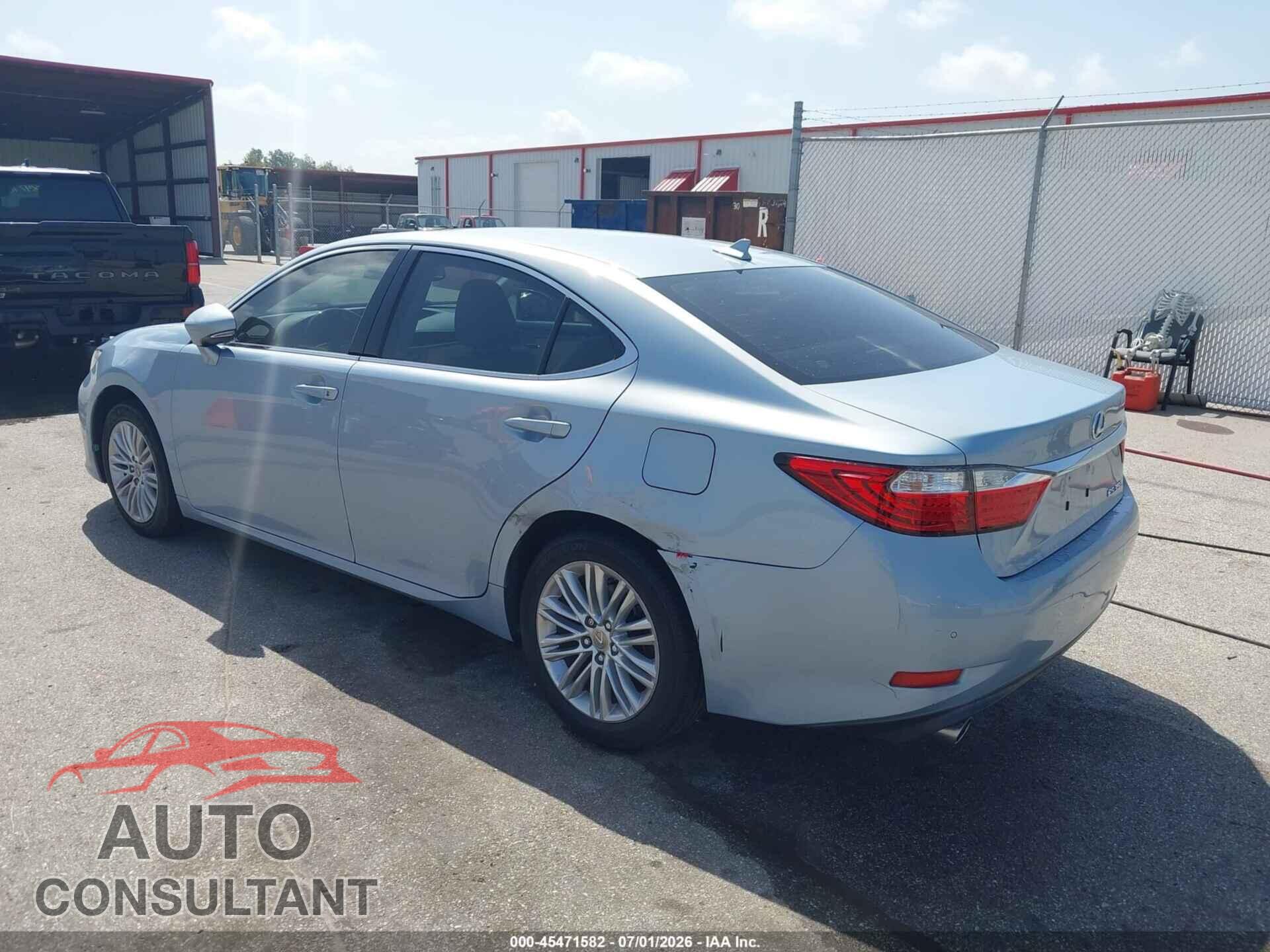 LEXUS ES 350 2013 - JTHBK1GG6D2000959