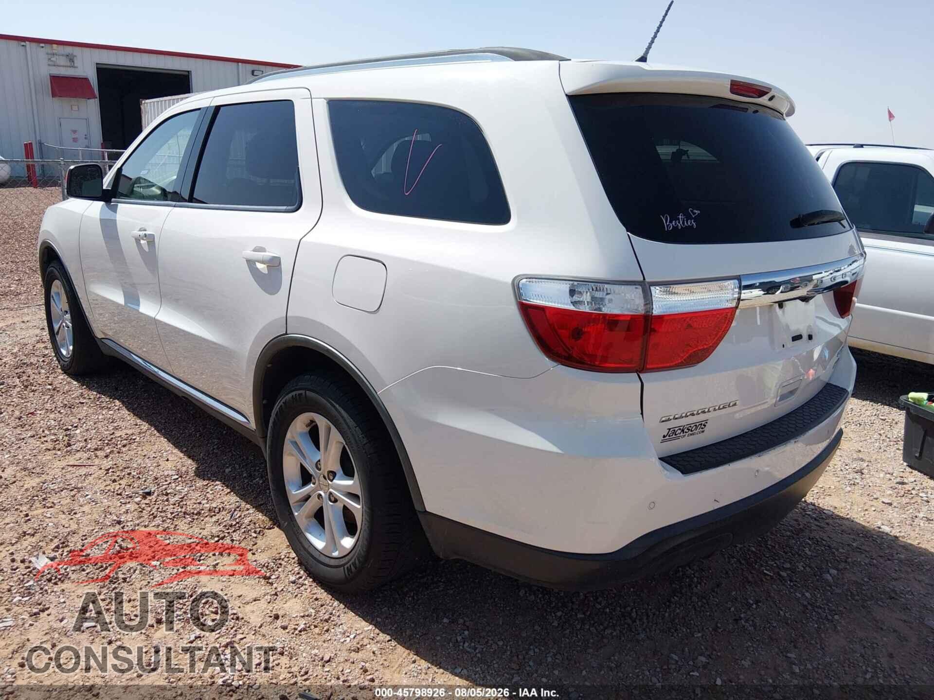 DODGE DURANGO 2011 - 1D4RD4GG2BC633934