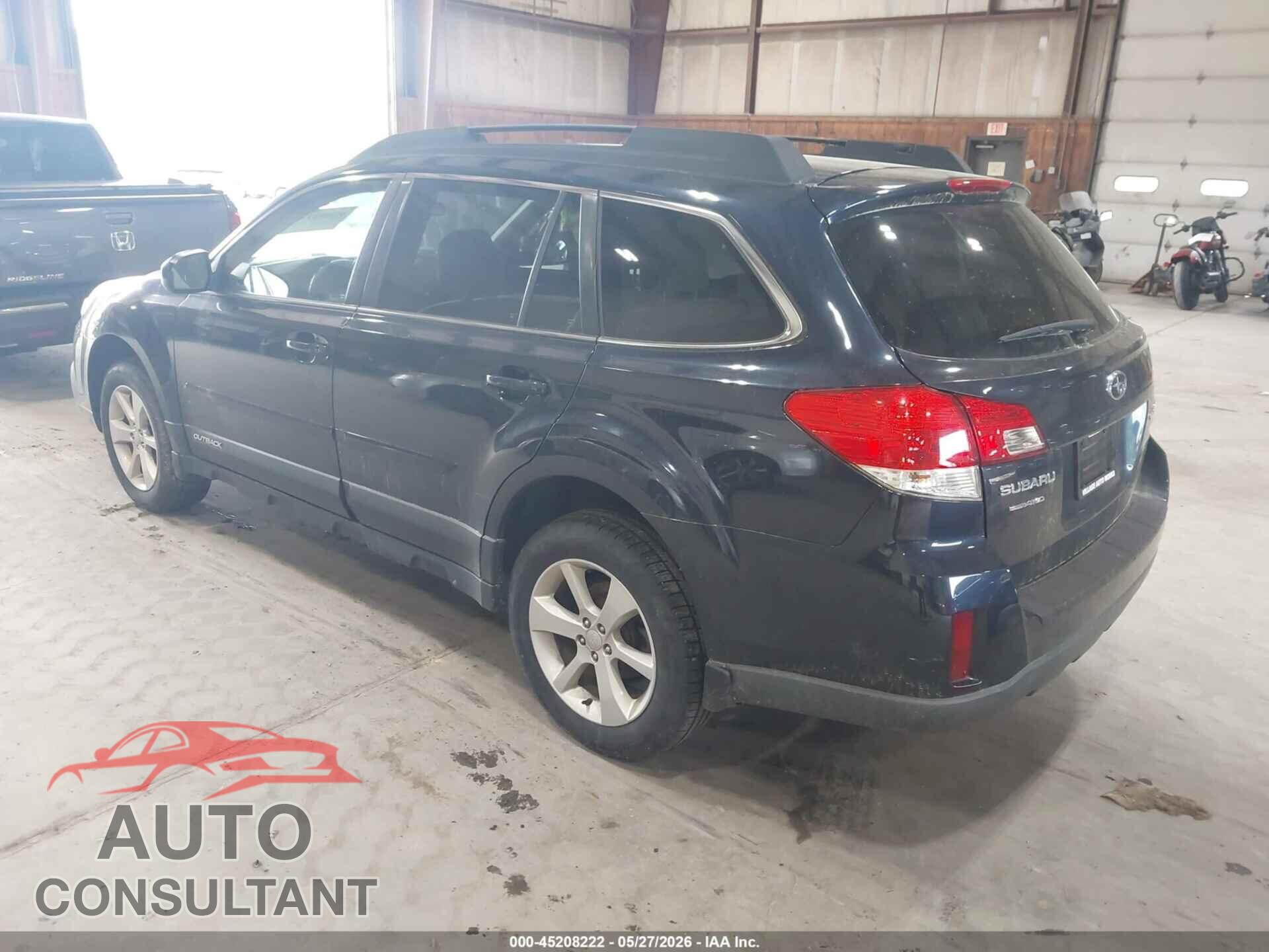 SUBARU OUTBACK 2013 - 4S4BRBCC4D3231032