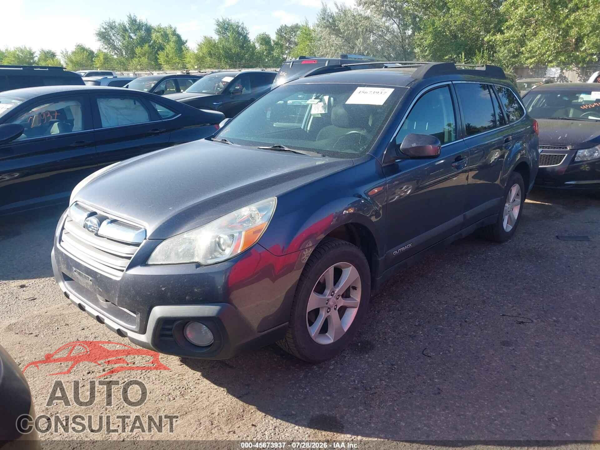 SUBARU OUTBACK 2014 - 4S4BRBDC4E3237607
