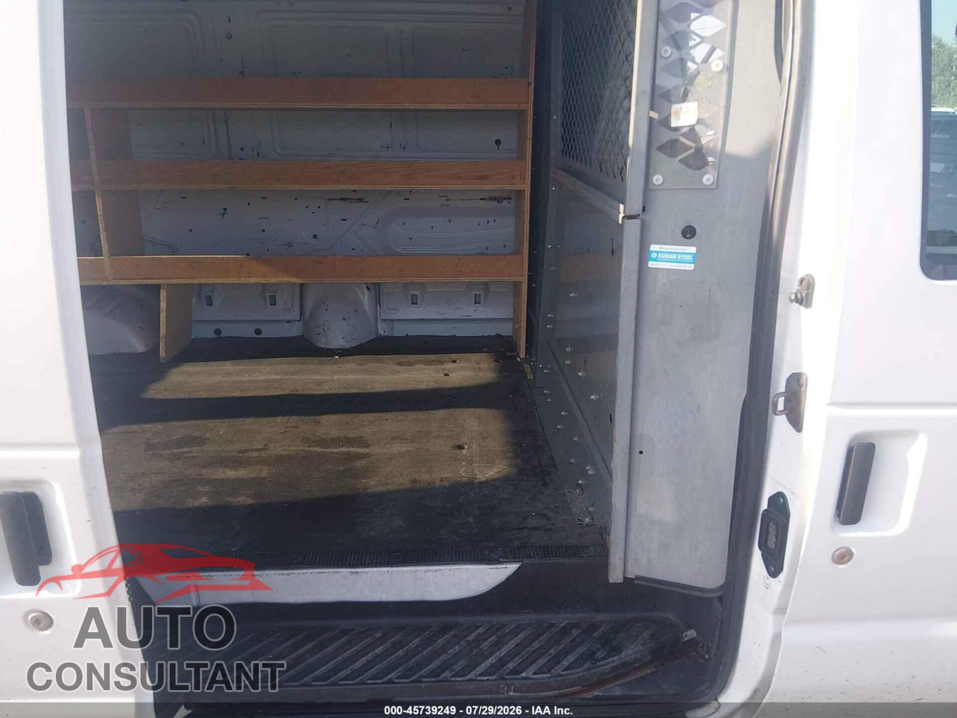 FORD E-150 2012 - 1FTNE1EL6CDA23568