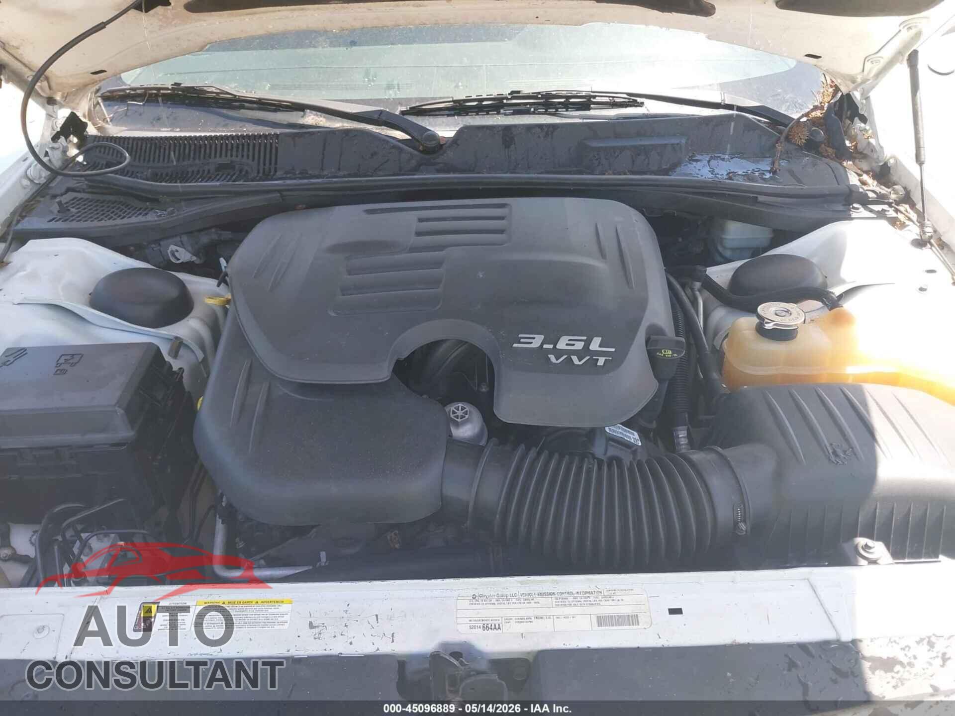 DODGE CHALLENGER 2012 - 2C3CDYAG2CH106532