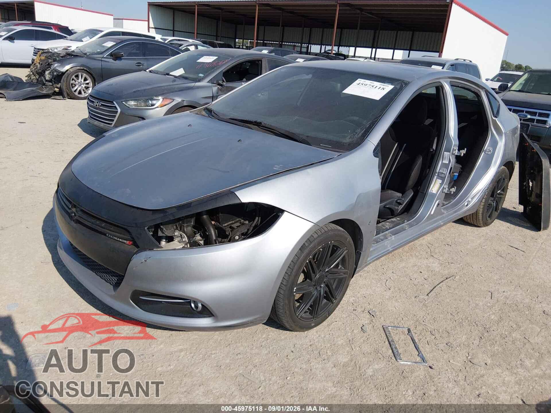 DODGE DART 2014 - 1C3CDFBB5ED745740