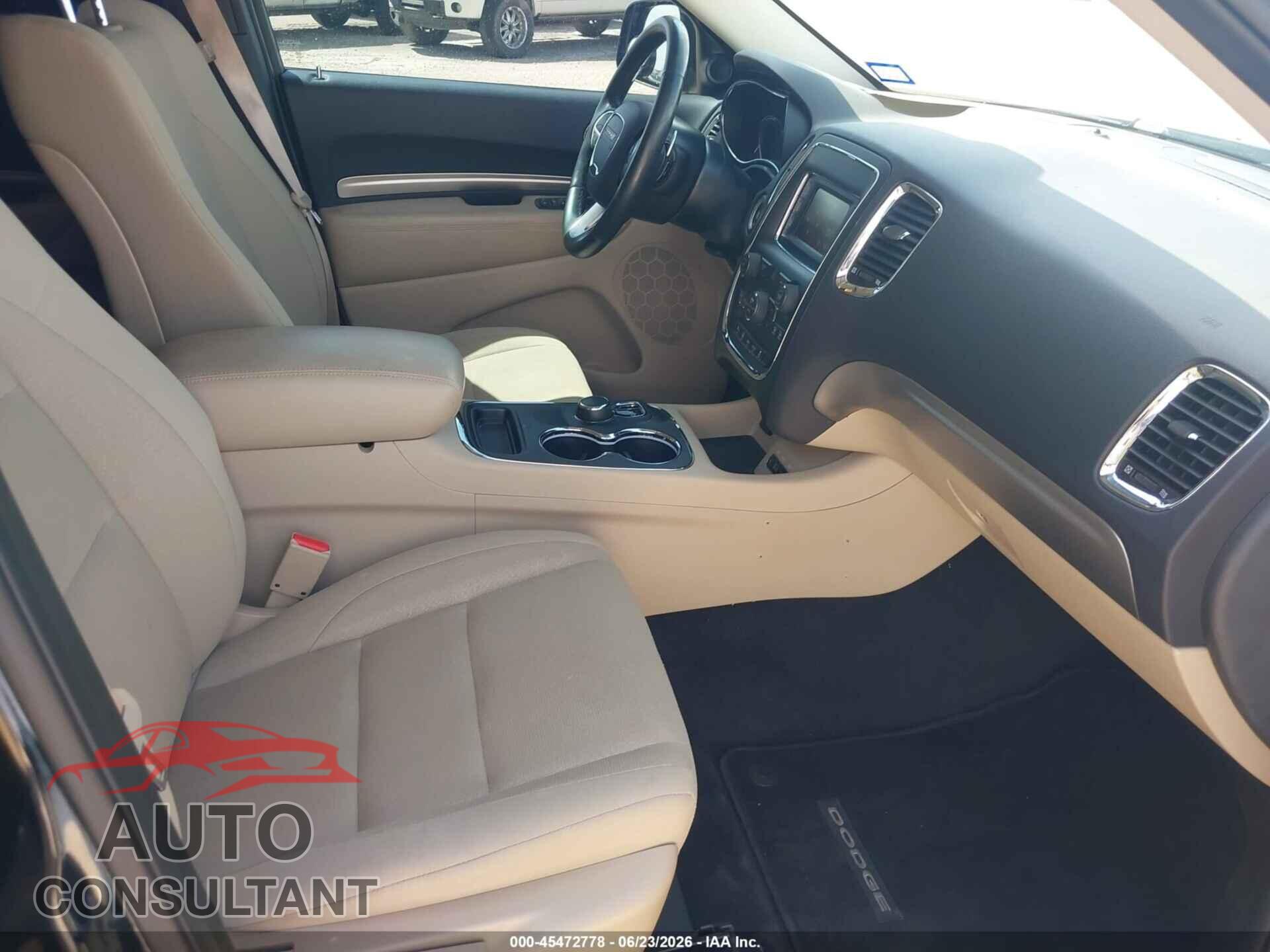 DODGE DURANGO 2017 - 1C4RDHAG1HC917416