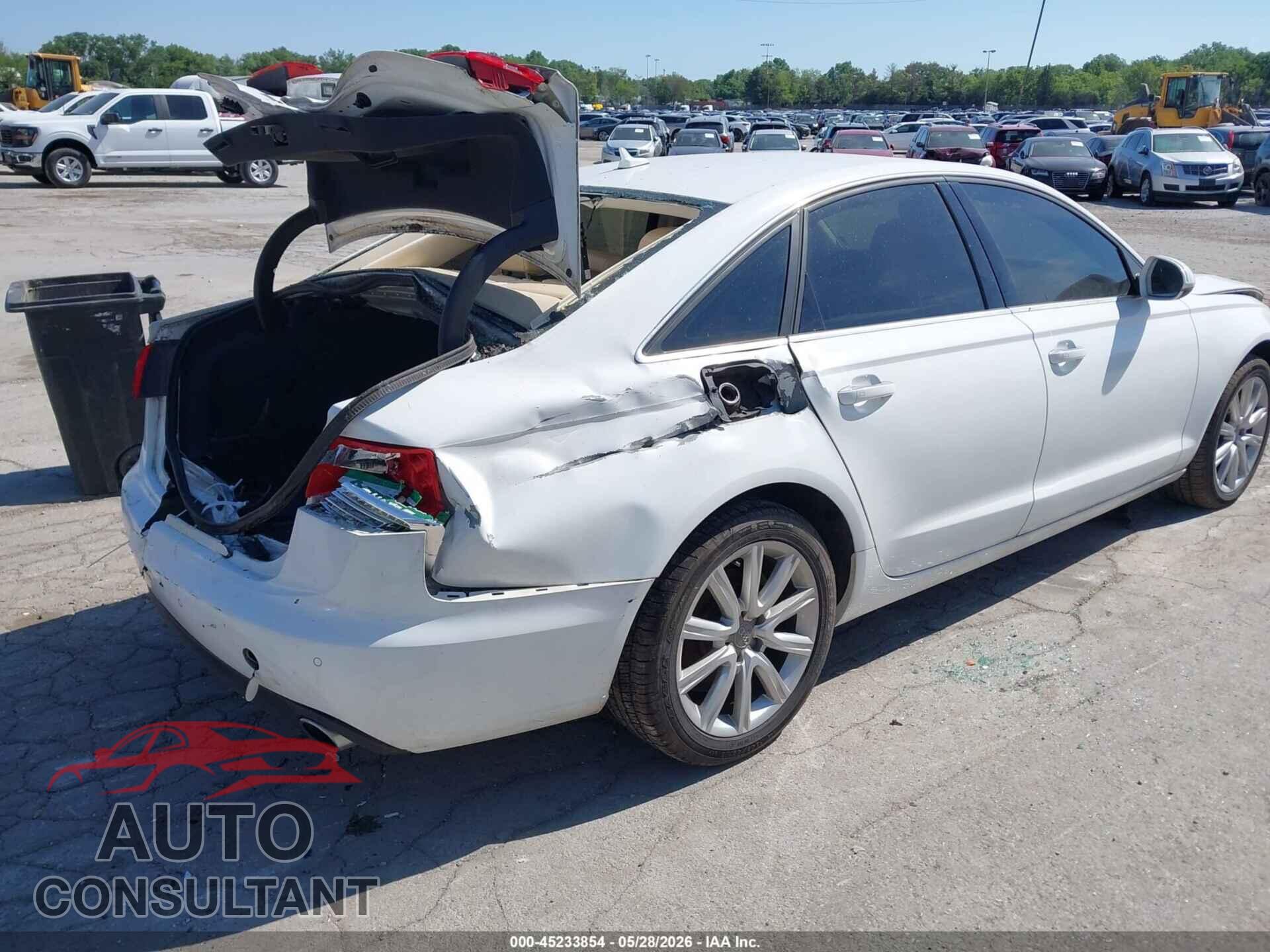 AUDI A6 2013 - WAUGFAFC3DN080680