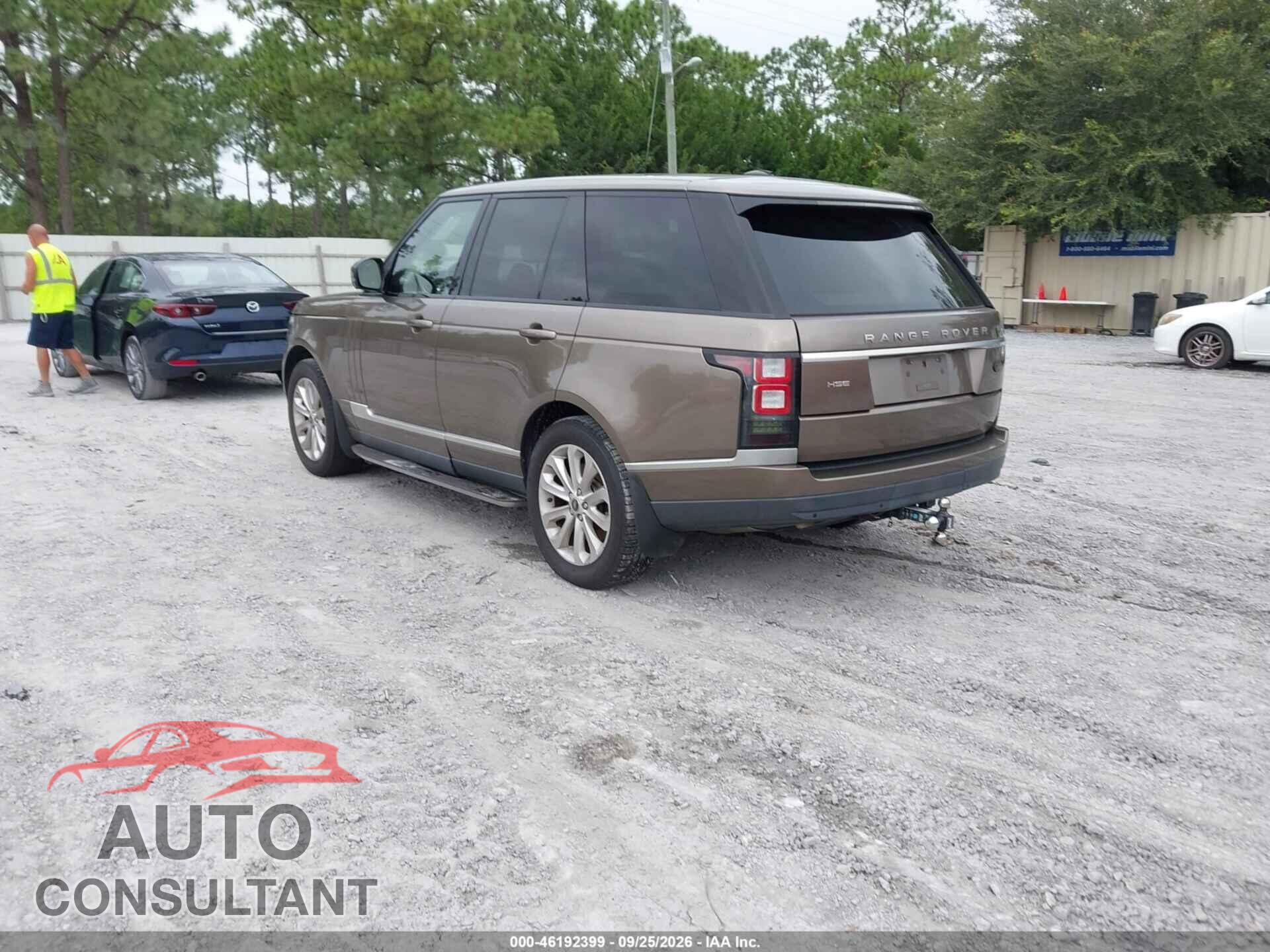 LAND ROVER RANGE ROVER 2013 - SALGS2DF5DA109887