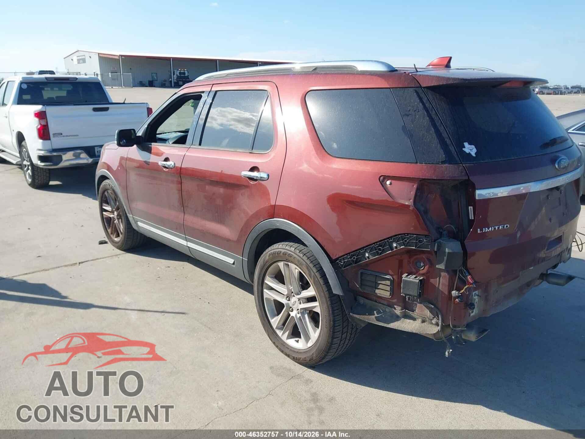 FORD EXPLORER 2016 - 1FM5K7F82GGA07034