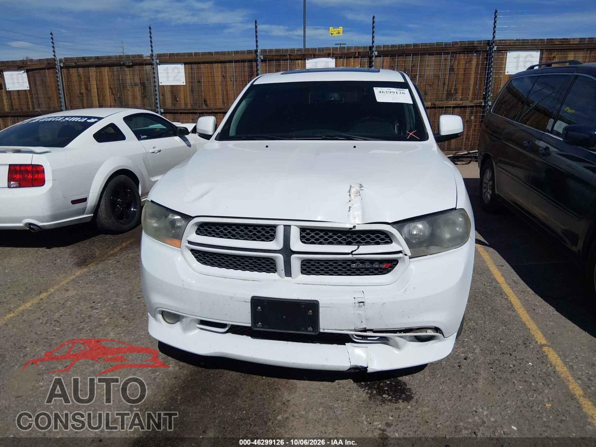 DODGE DURANGO 2013 - 1C4SDJCT1DC661825