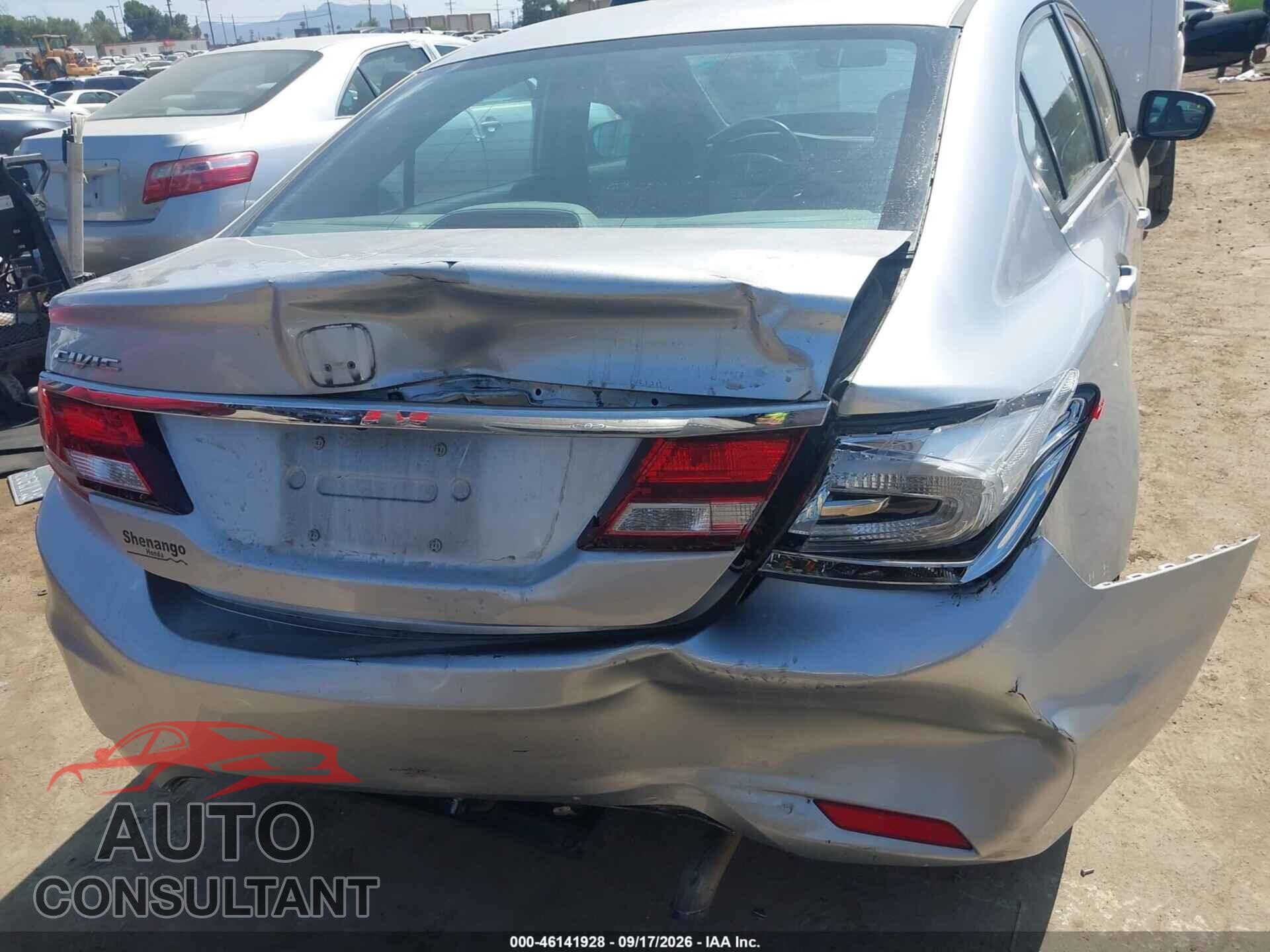 HONDA CIVIC 2014 - 19XFB2F57EE207891