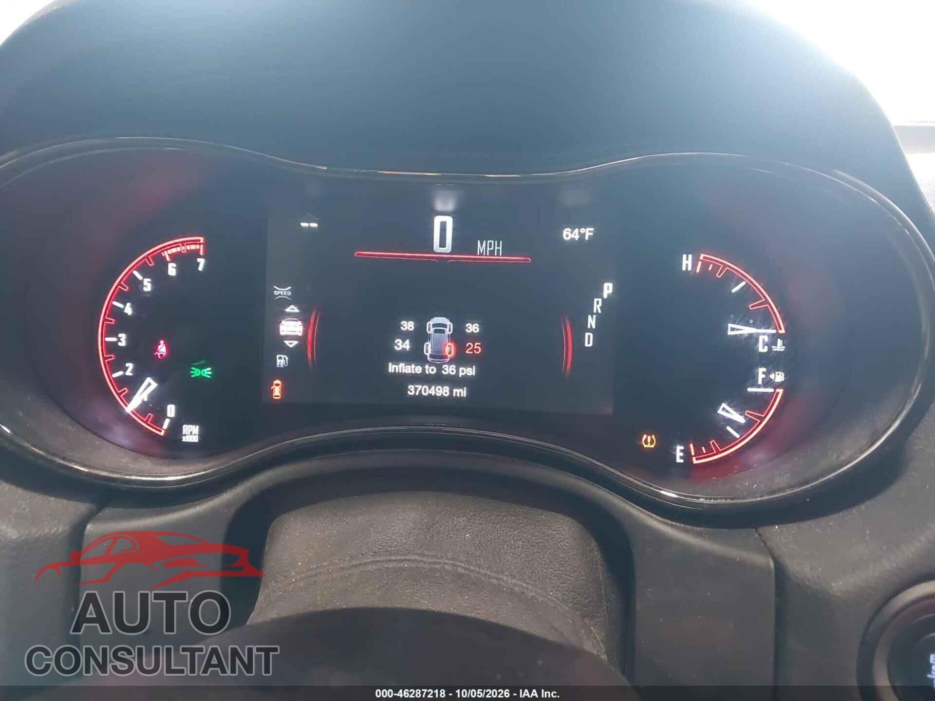 DODGE DURANGO 2018 - 1C4SDJCT6JC372337