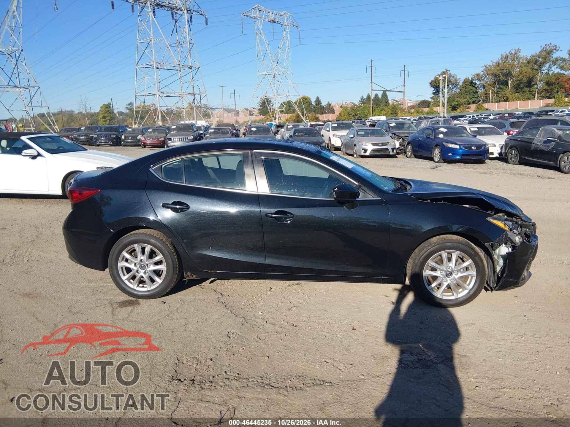 MAZDA MAZDA3 2016 - JM1BM1V70G1348085