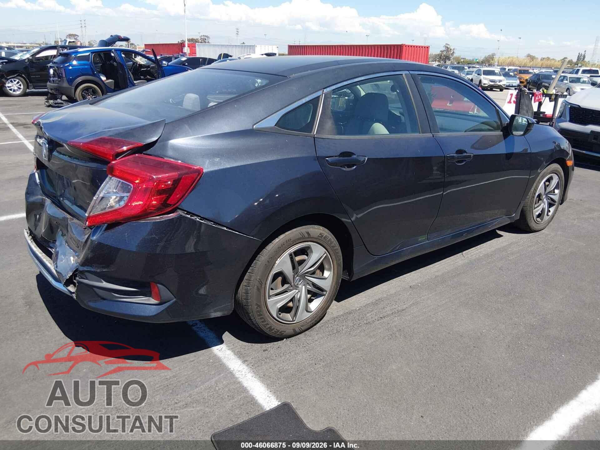 HONDA CIVIC 2019 - 2HGFC2F63KH533548