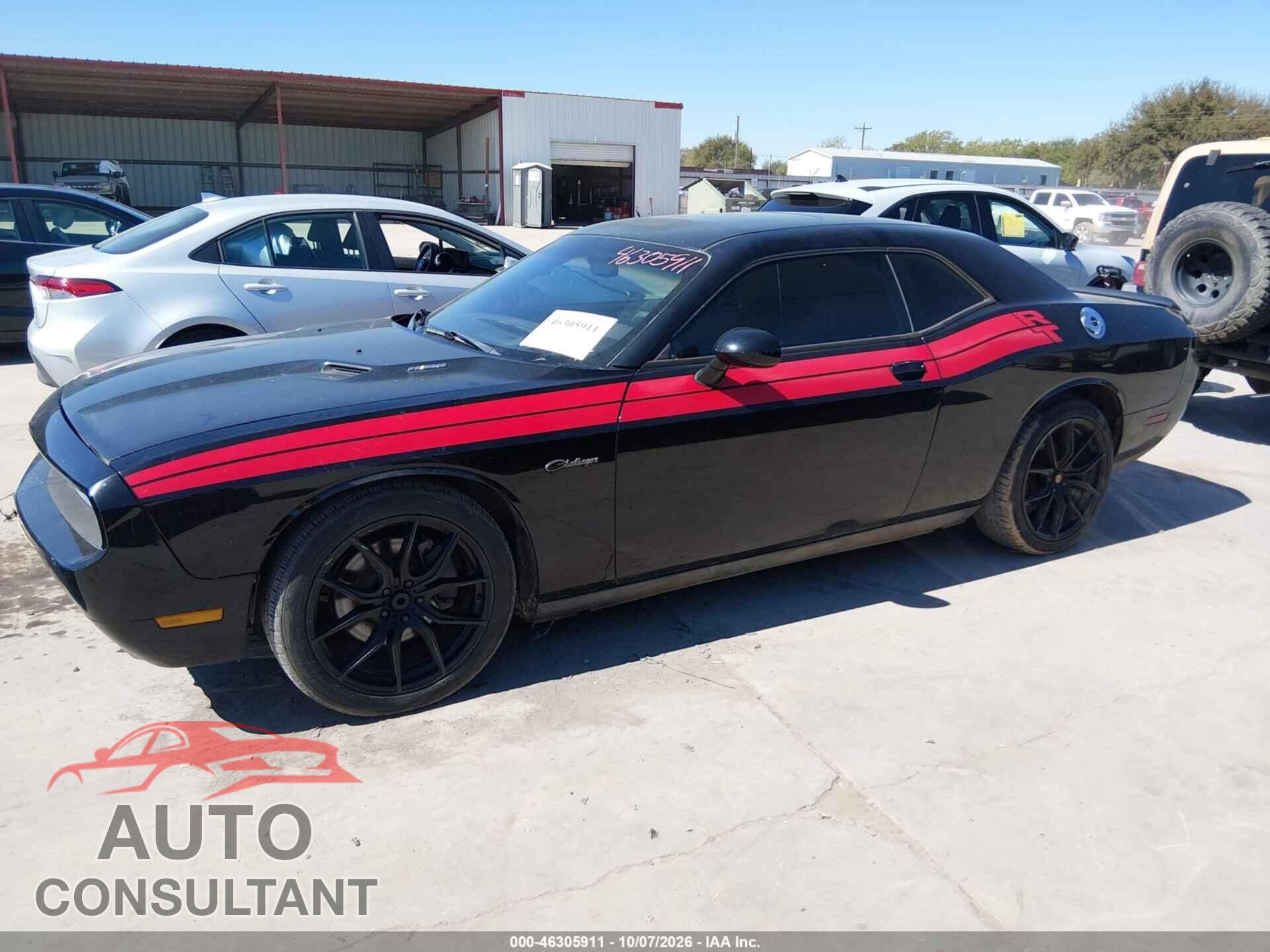 DODGE CHALLENGER 2012 - 2C3CDYBT5CH125233