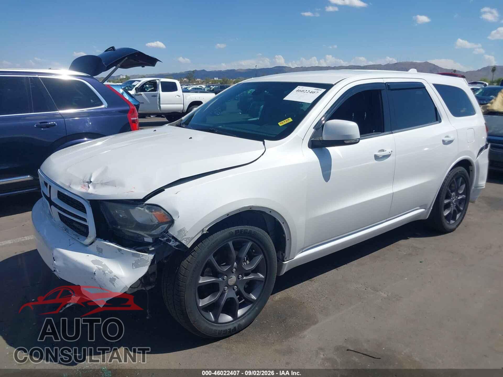DODGE DURANGO 2017 - 1C4SDJCT0HC726105