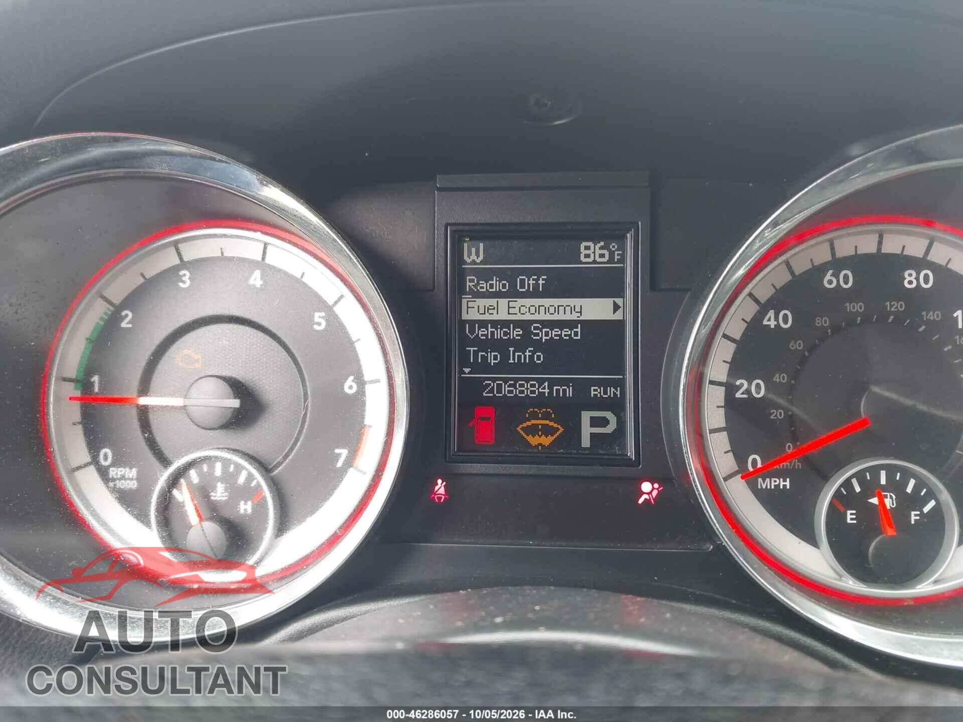 DODGE DURANGO 2012 - 1C4RDHAG0CC285825