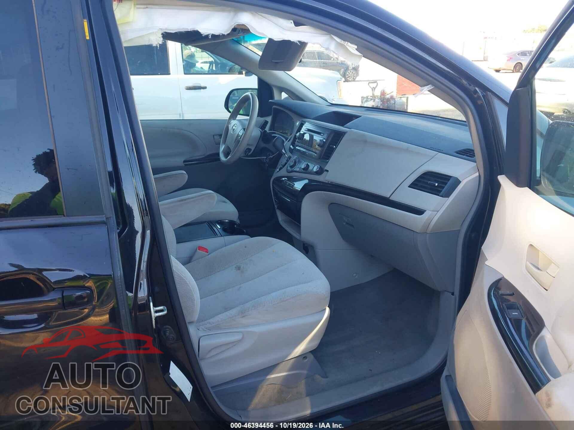 TOYOTA SIENNA 2012 - 5TDKK3DC8CS211408