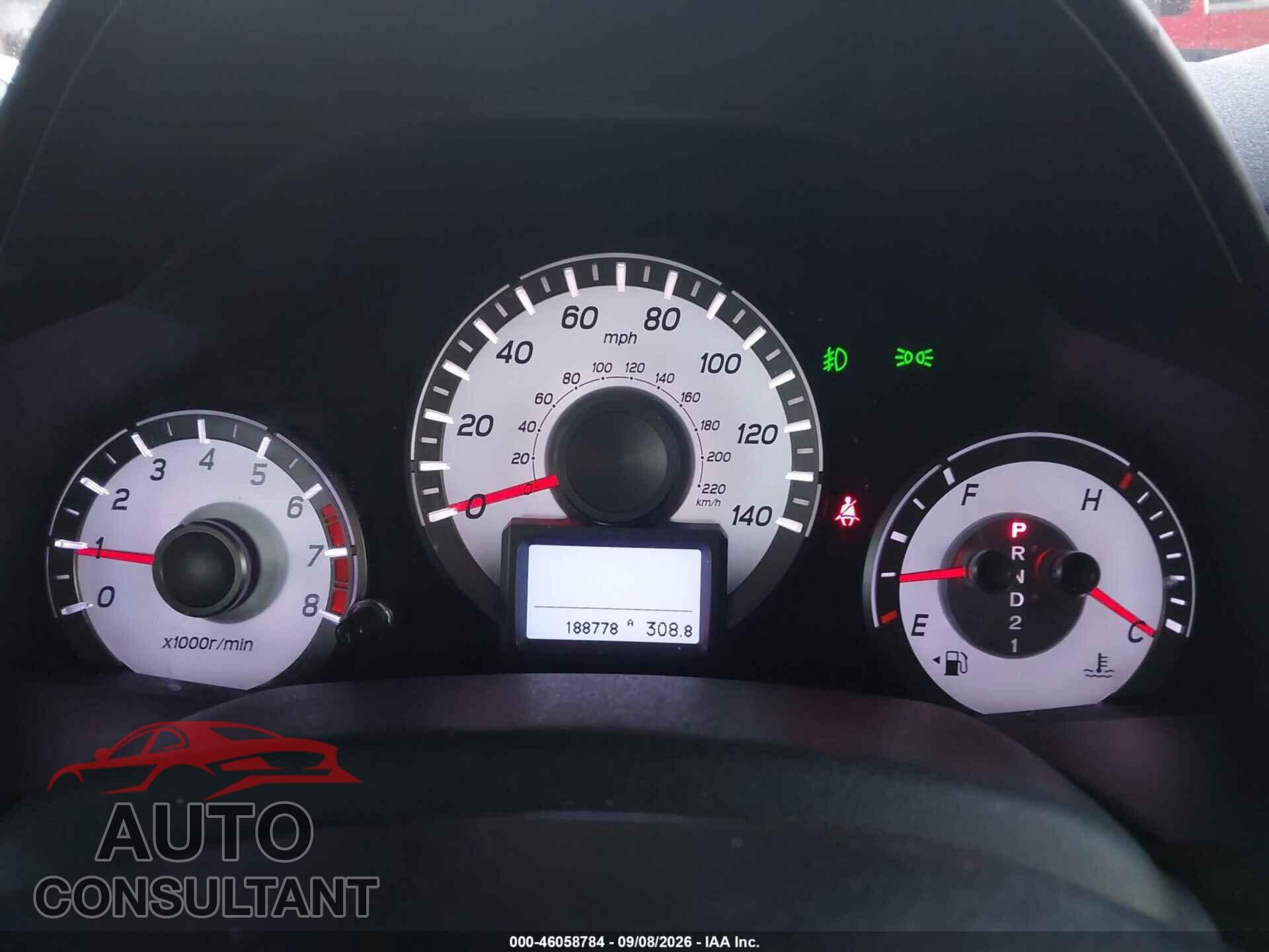 HONDA PILOT 2013 - 5FNYF3H90DB016227