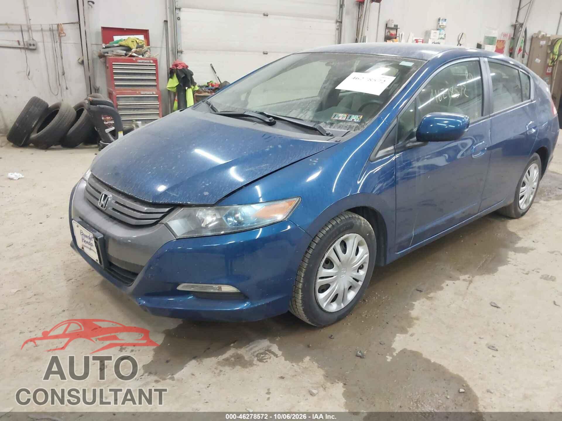 HONDA INSIGHT 2011 - JHMZE2H54BS006541