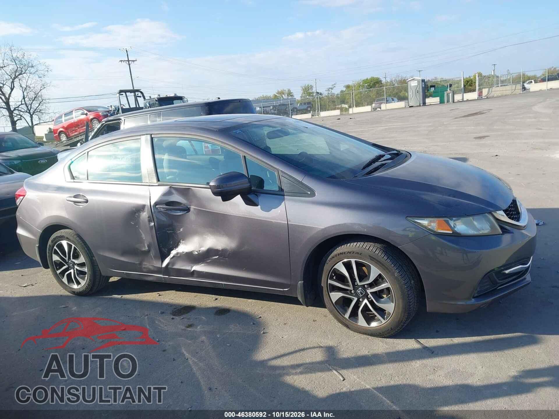 HONDA CIVIC 2014 - 19XFB2F86EE006302
