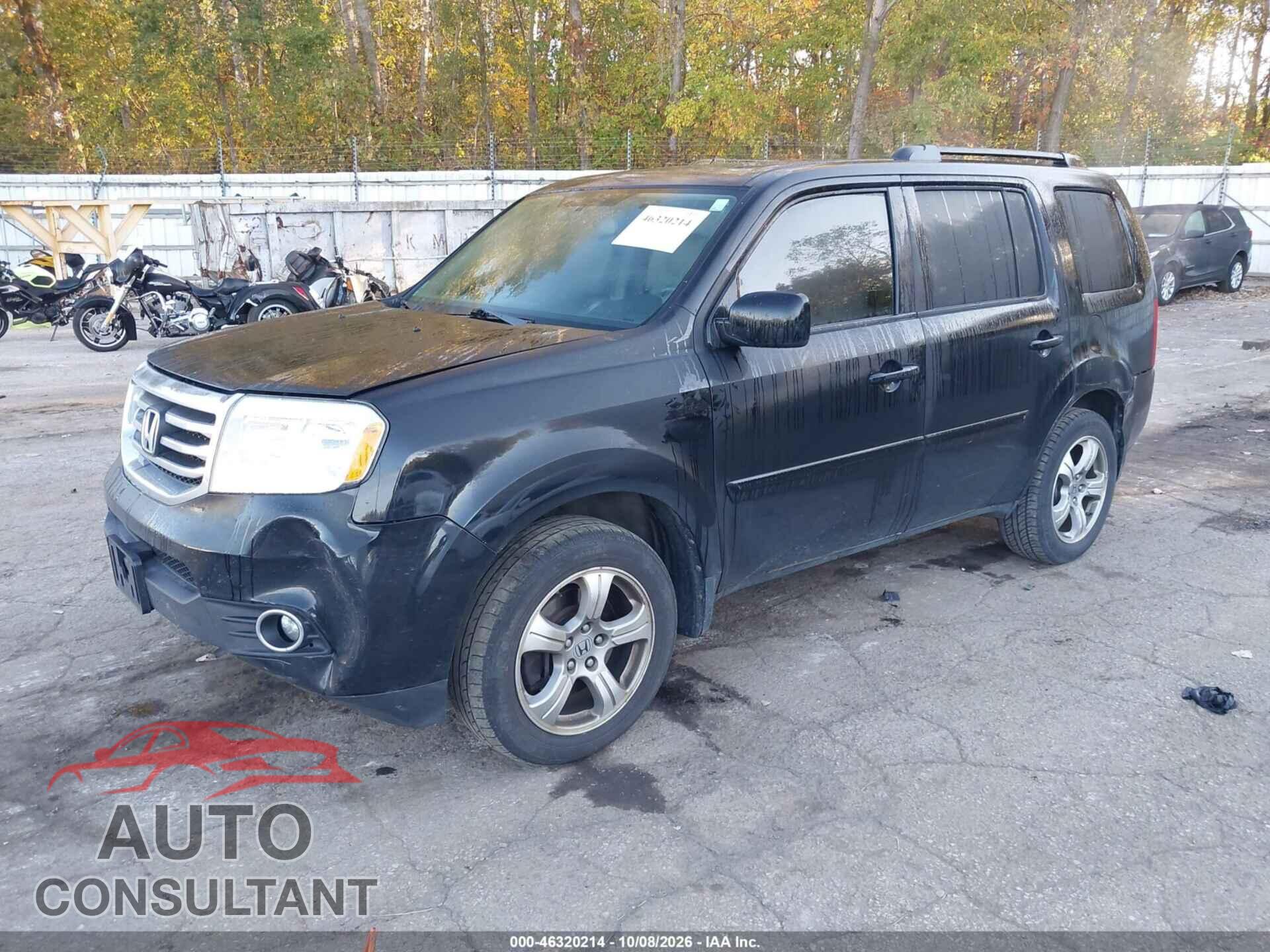 HONDA PILOT 2013 - 5FNYF4H52DB504548