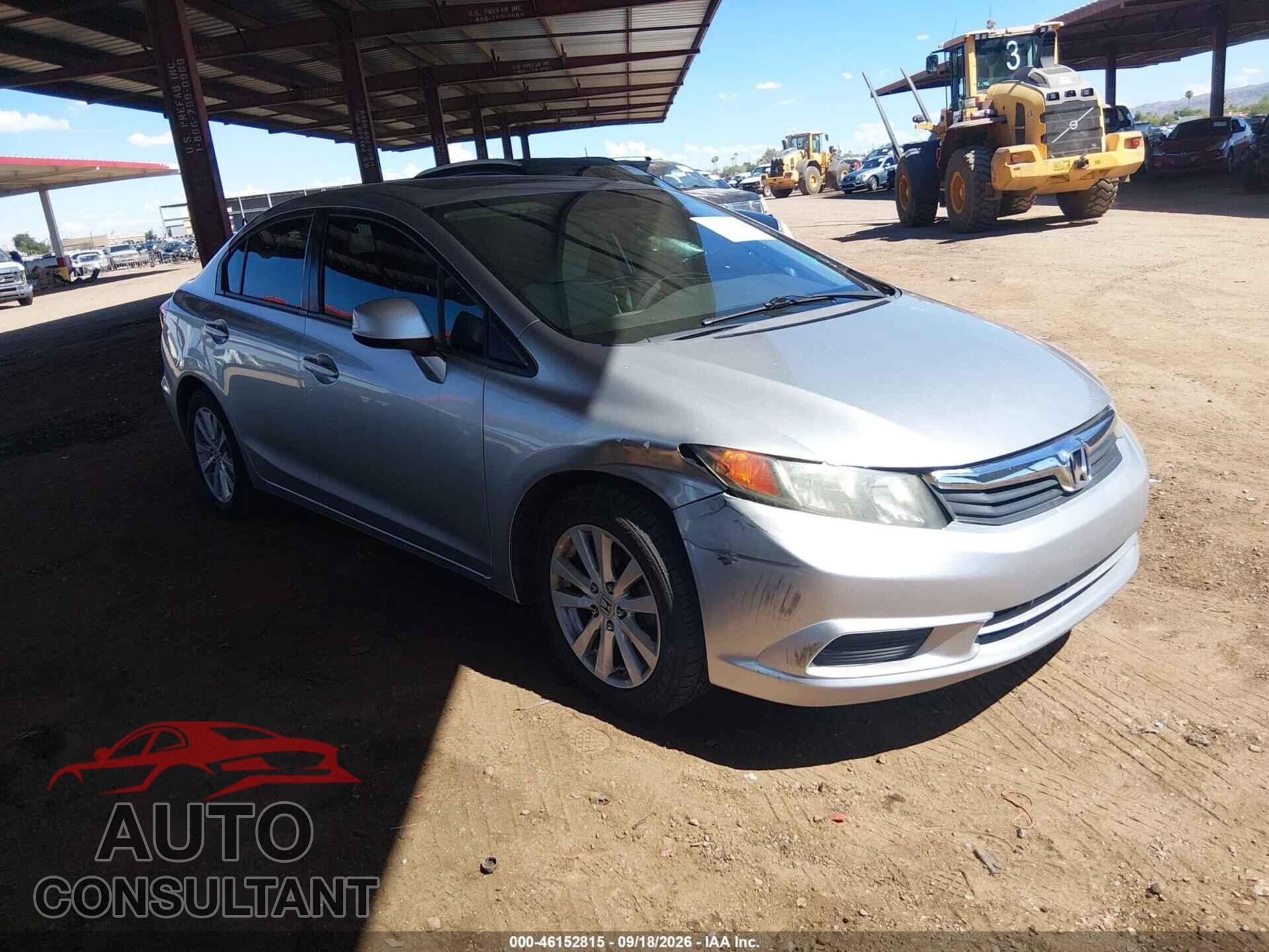 HONDA CIVIC 2012 - 2HGFB2F85CH330005