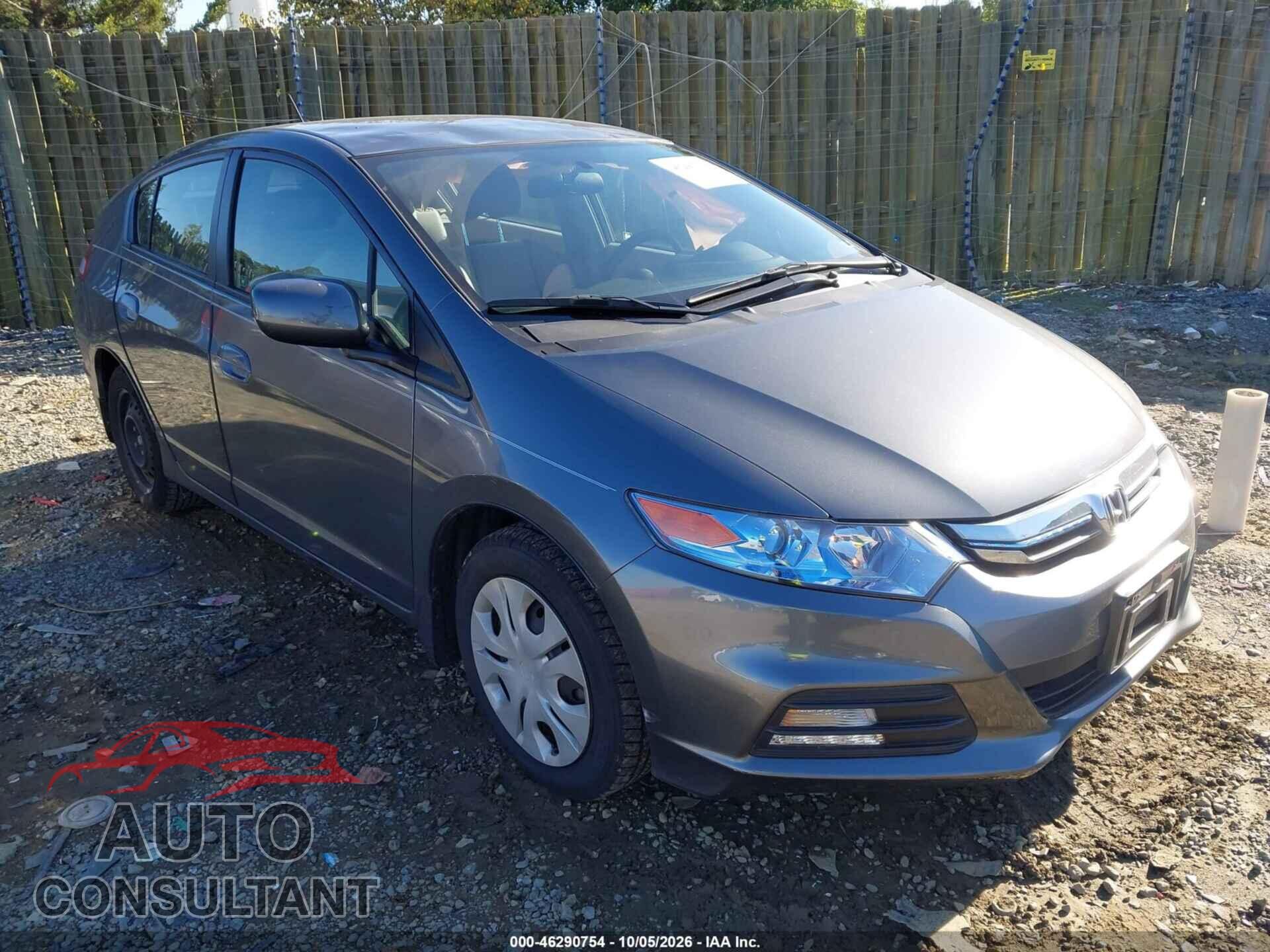 HONDA INSIGHT 2012 - JHMZE2H32CS002875