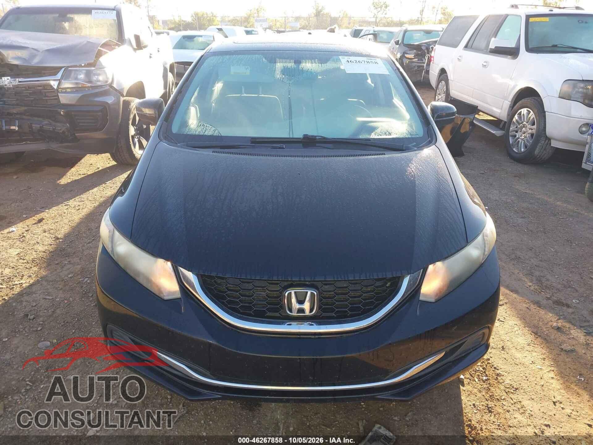 HONDA CIVIC 2014 - 19XFB2F86EE052664