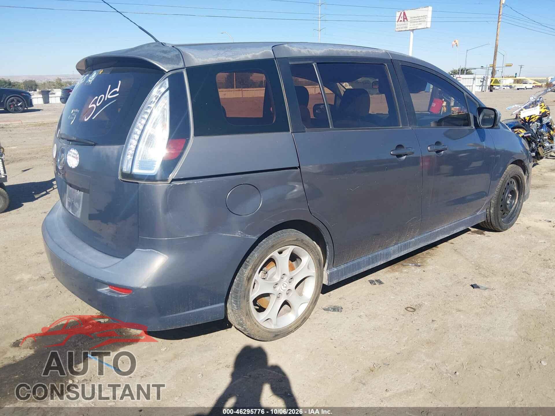 MAZDA MAZDA5 2010 - JM1CR2WL8A0376740