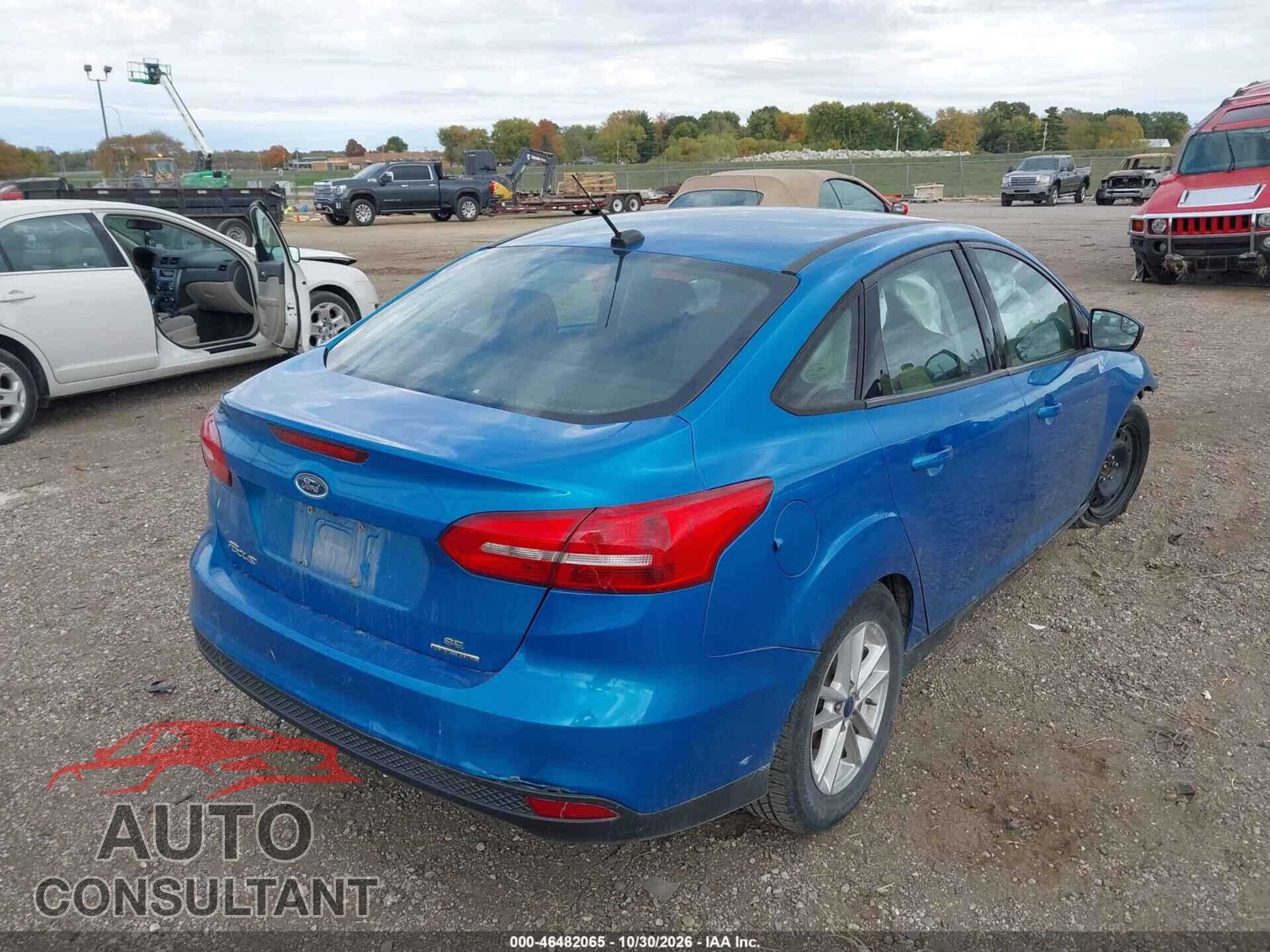 FORD FOCUS 2016 - 1FADP3F25GL377767