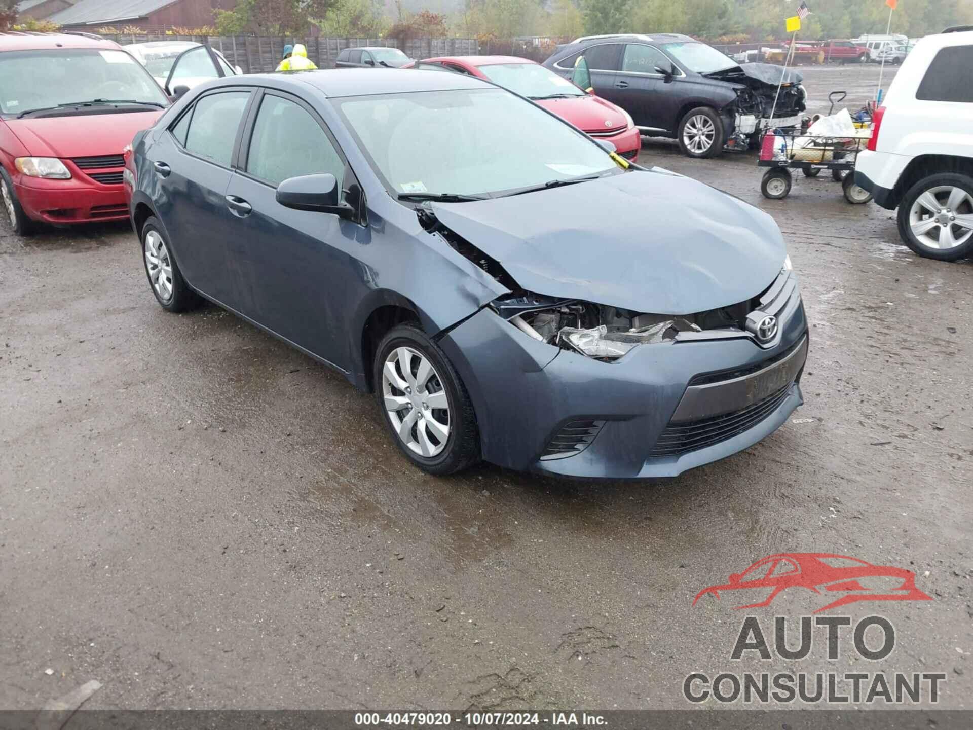 TOYOTA COROLLA 2015 - 2T1BURHE2FC477173