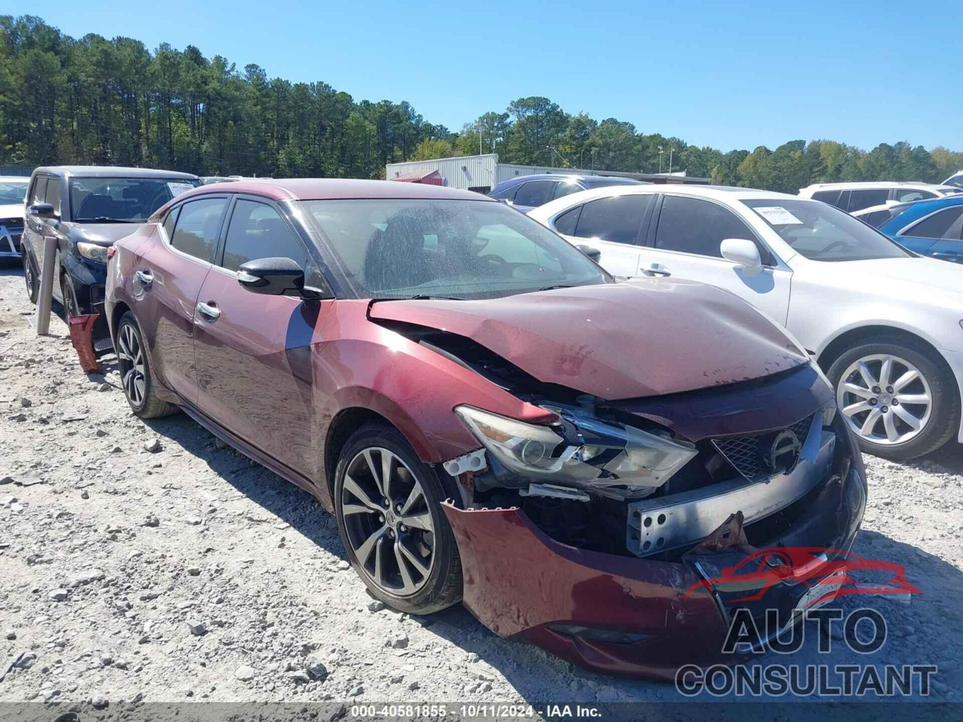 NISSAN MAXIMA 2017 - 1N4AA6AP4HC382257