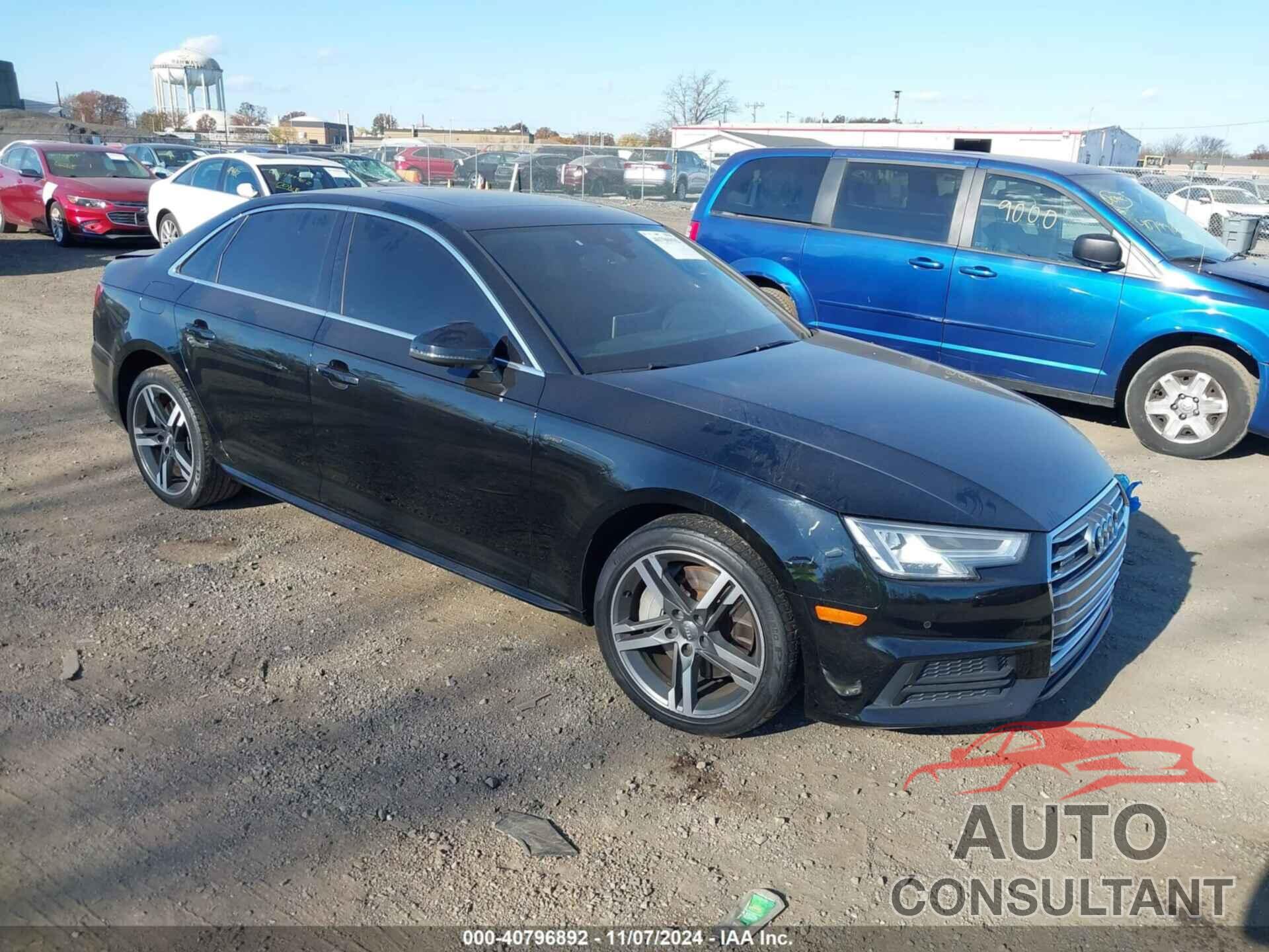 AUDI A4 2017 - WAUENAF44HN035210