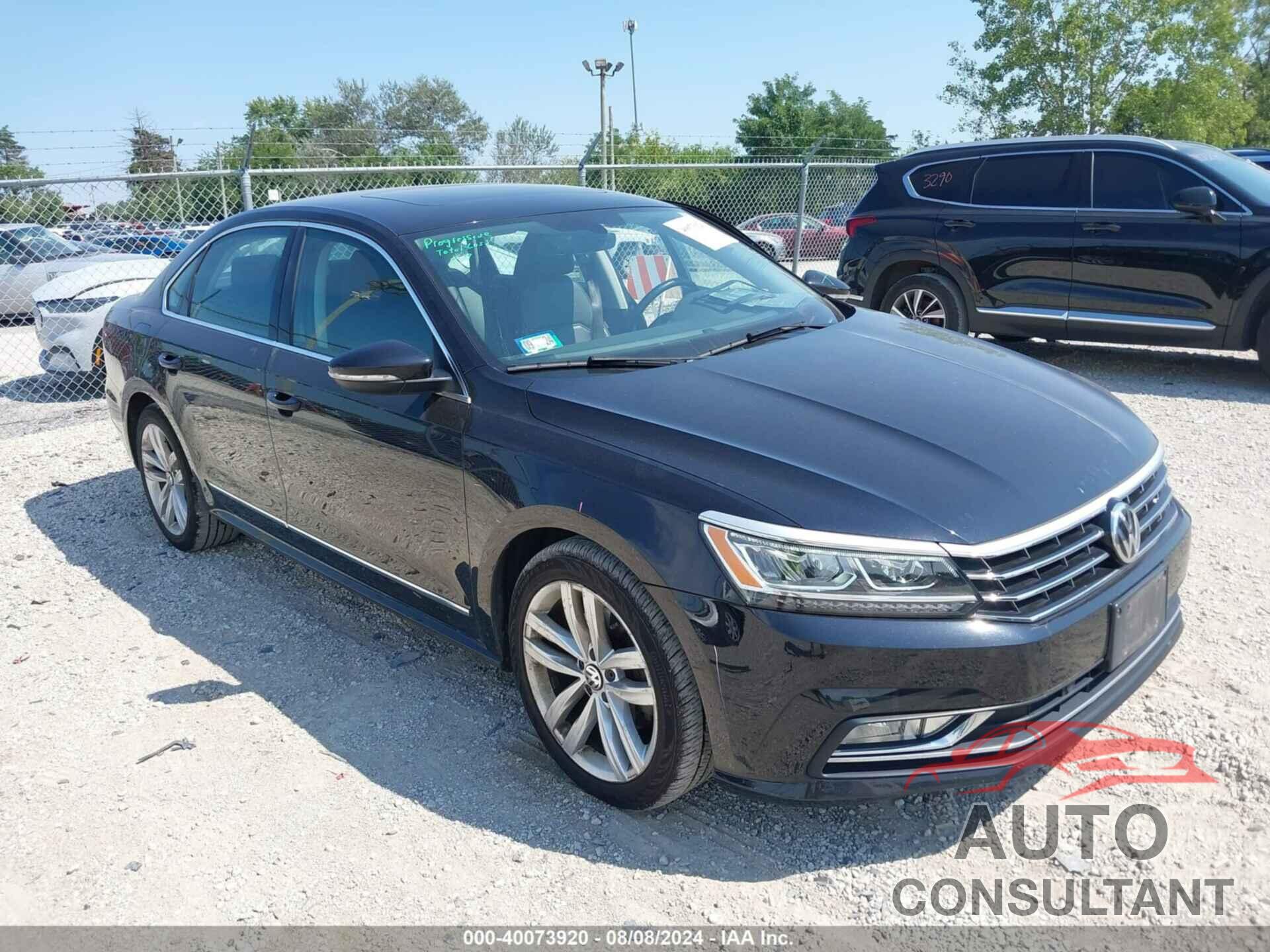 VOLKSWAGEN PASSAT 2017 - 1VWGT7A33HC081283