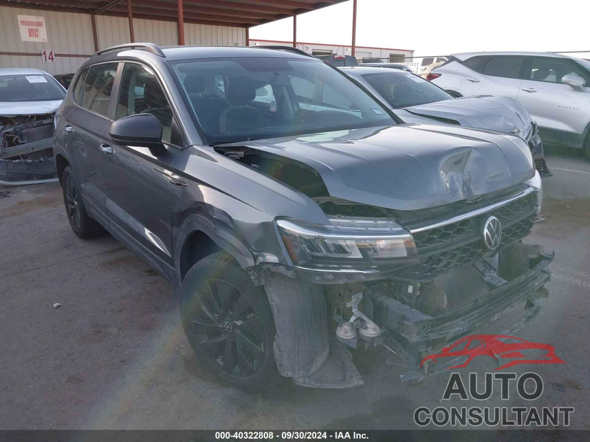 VOLKSWAGEN TAOS 2022 - 3VVCX7B25NM050611