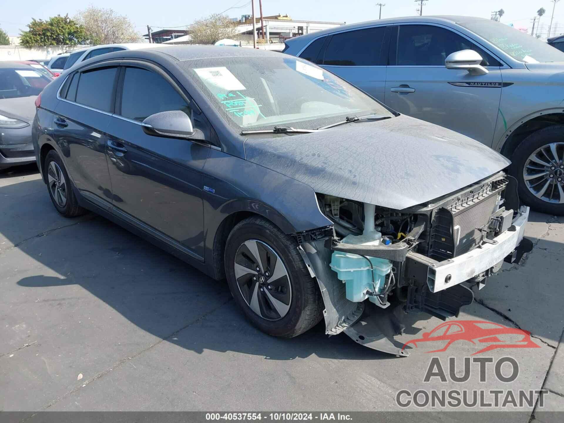 HYUNDAI IONIQ 2019 - KMHC75LC7KU159455