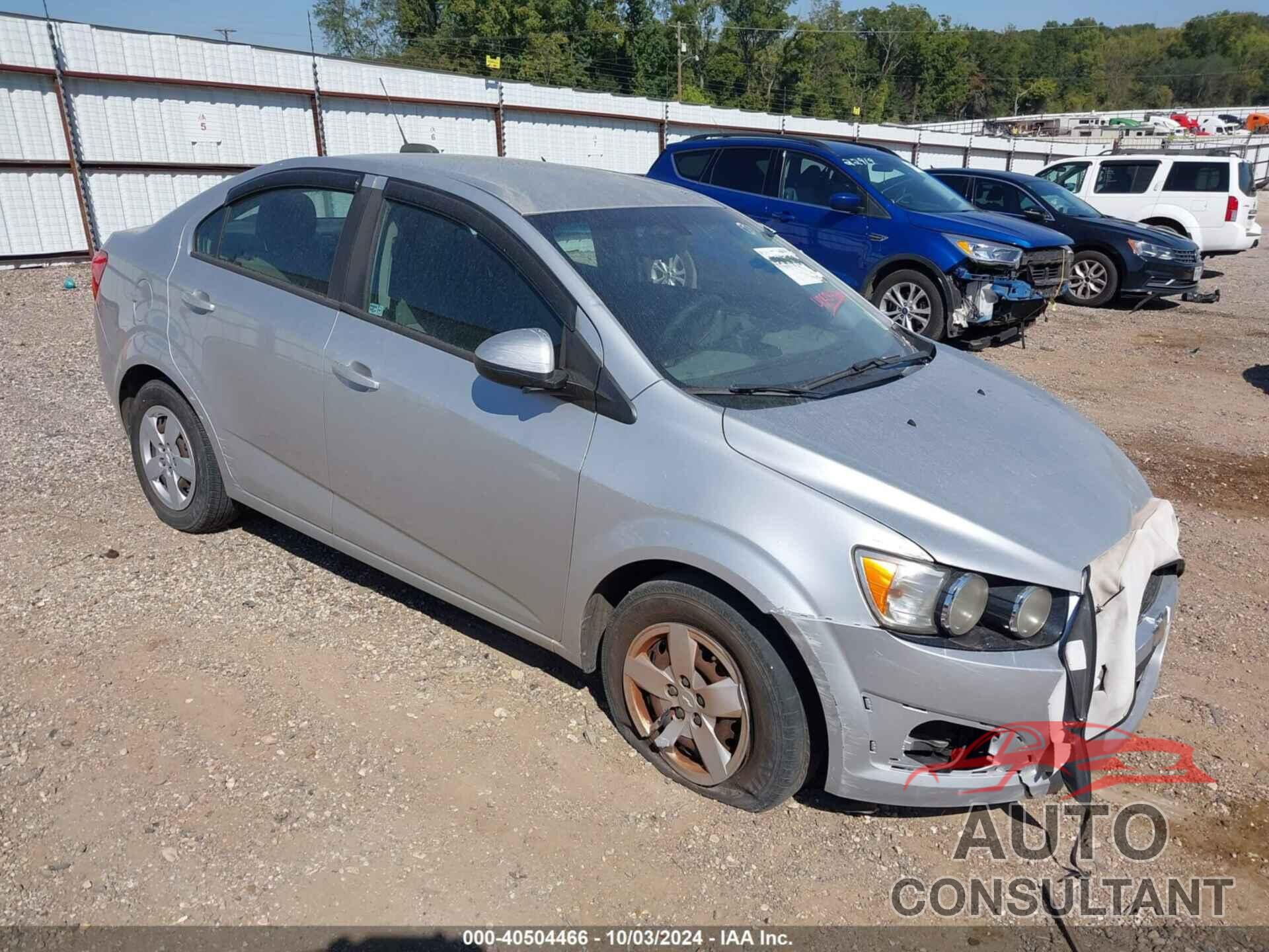 CHEVROLET SONIC 2016 - 1G1JA5SH2G4185696