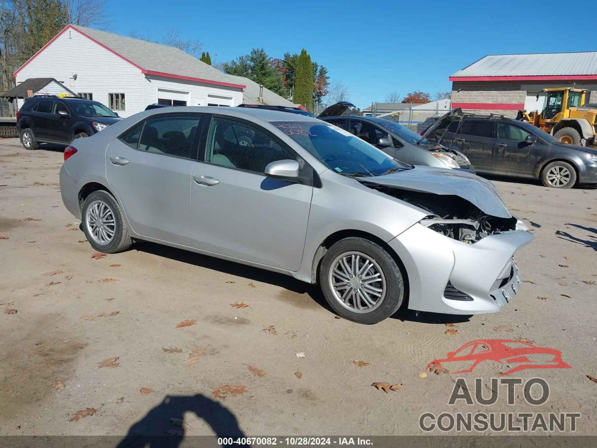 TOYOTA COROLLA 2018 - 2T1BURHE5JC077004