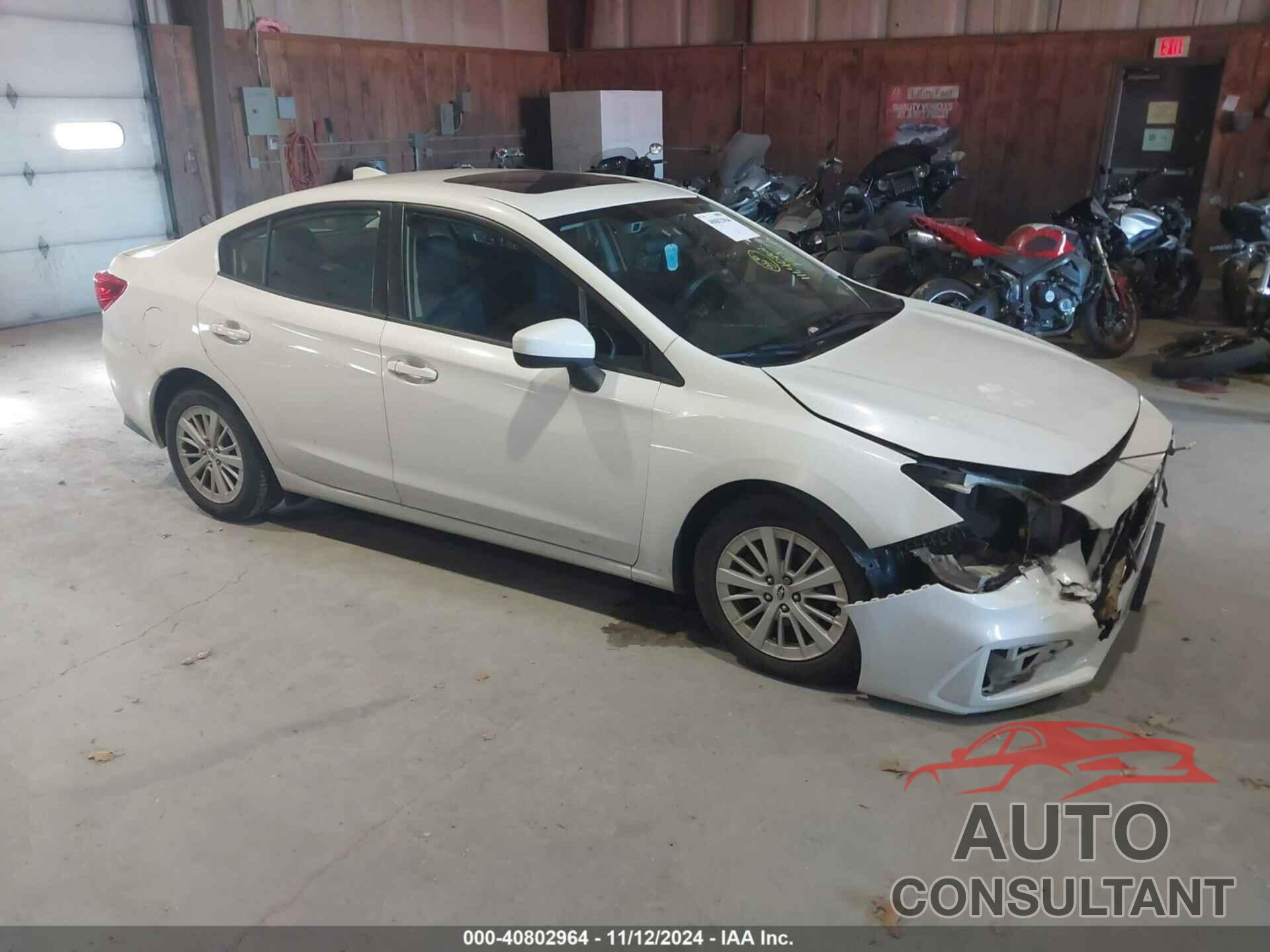 SUBARU IMPREZA 2017 - 4S3GKAD69H3620997