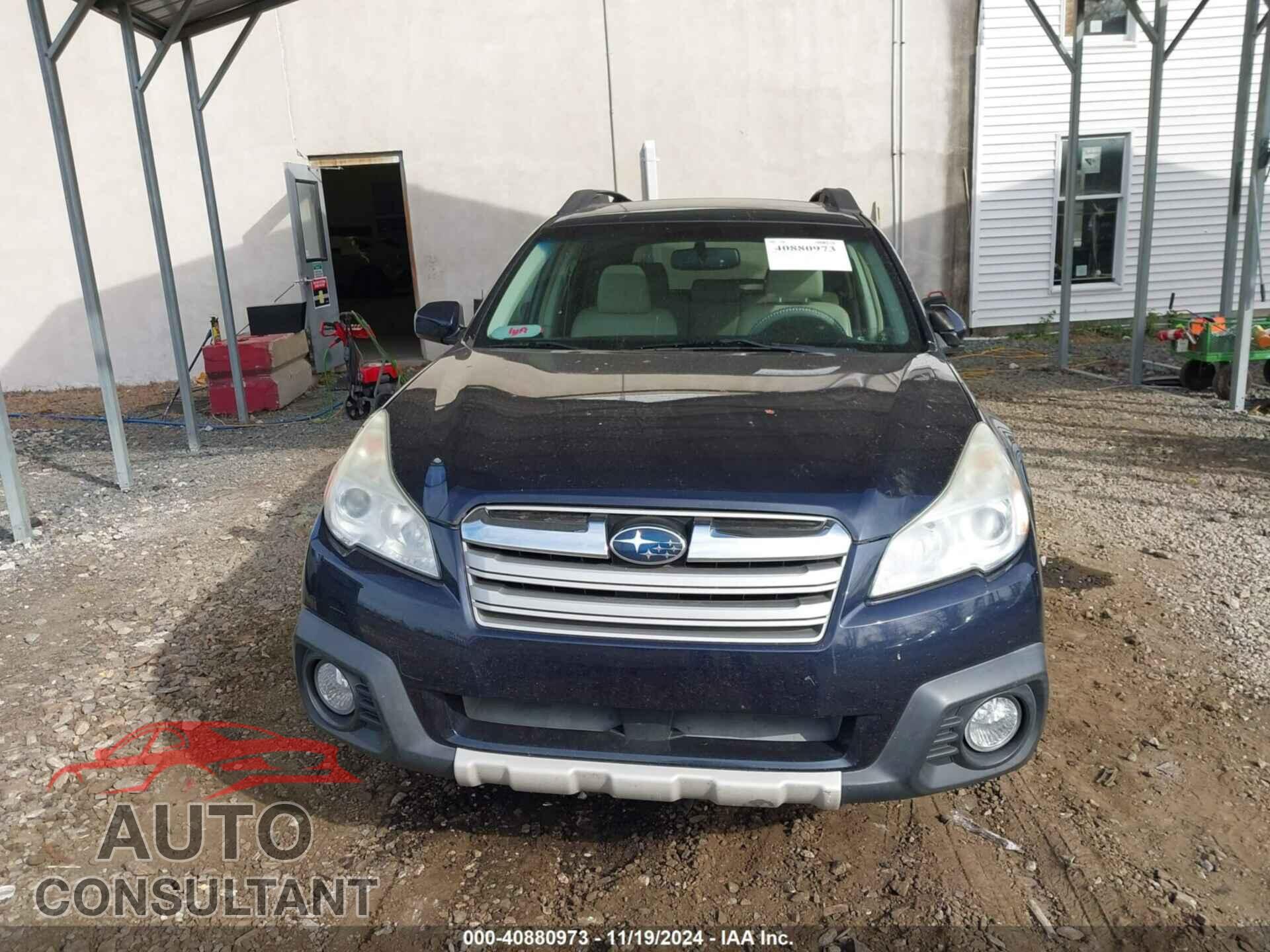 SUBARU OUTBACK 2013 - 4S4BRDKC9D2272534