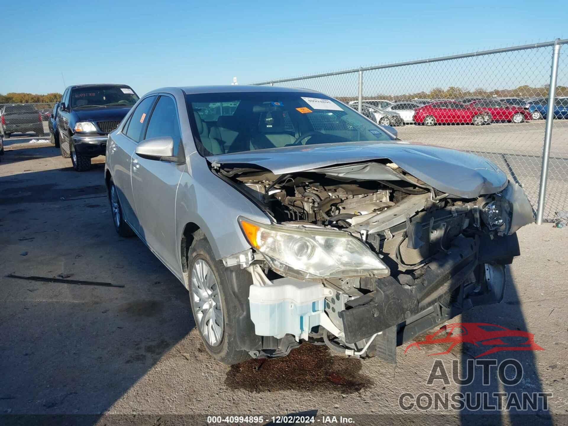 TOYOTA CAMRY 2013 - 4T4BF1FK2DR329725